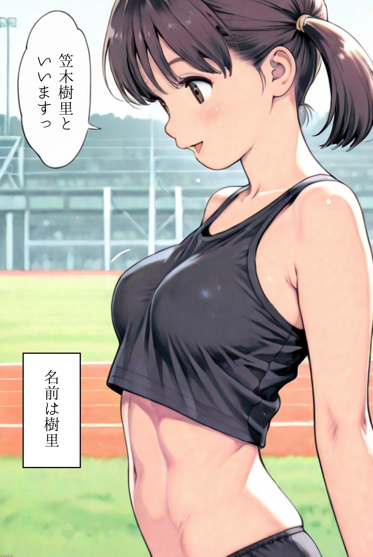 その女は陸上部を性支配する 3ページ