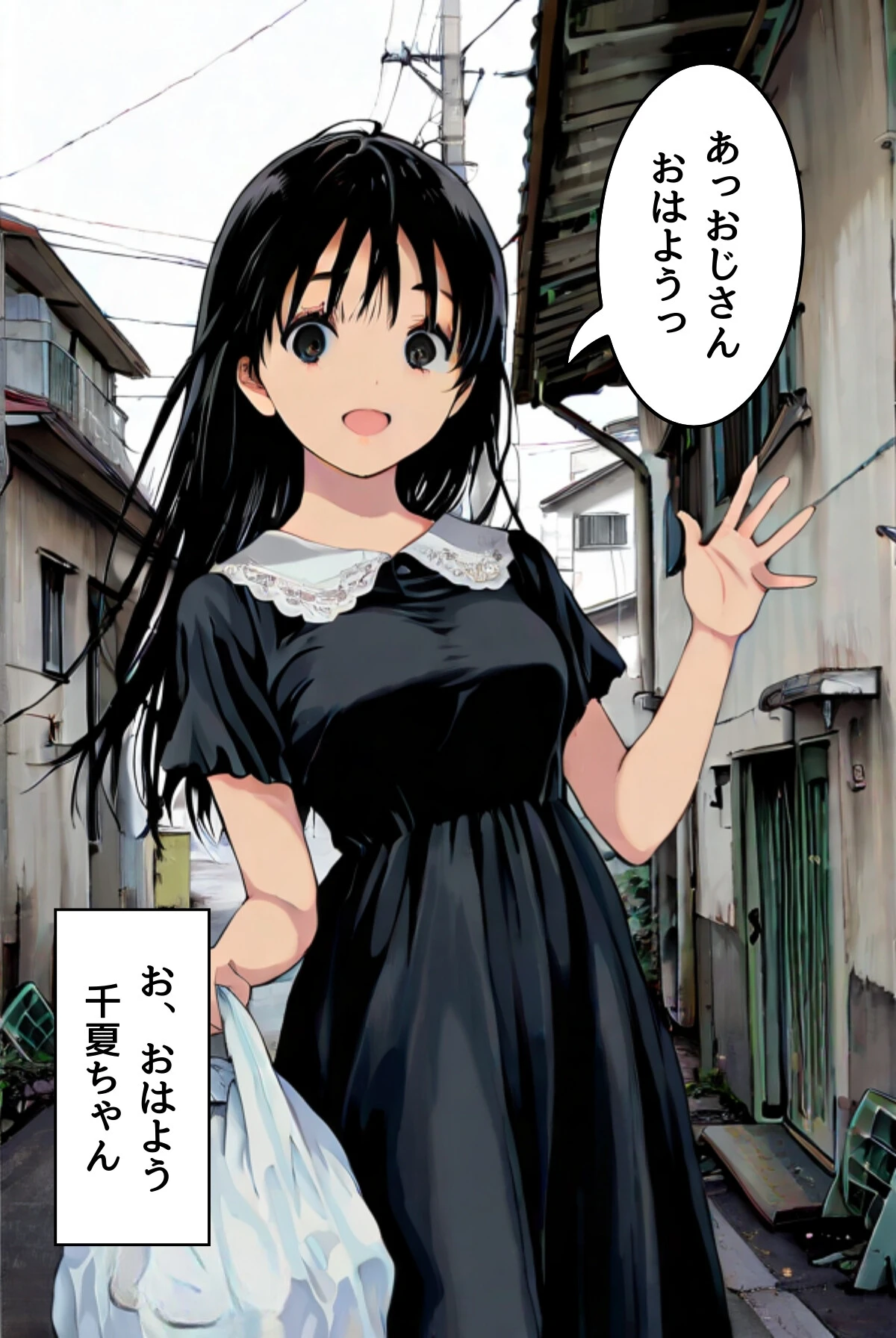 千夏ちゃんそのエッチなバイトはマズイって〜隣の家のお嬢さんがおっぱぶで働いてた件〜分冊版06 5ページ