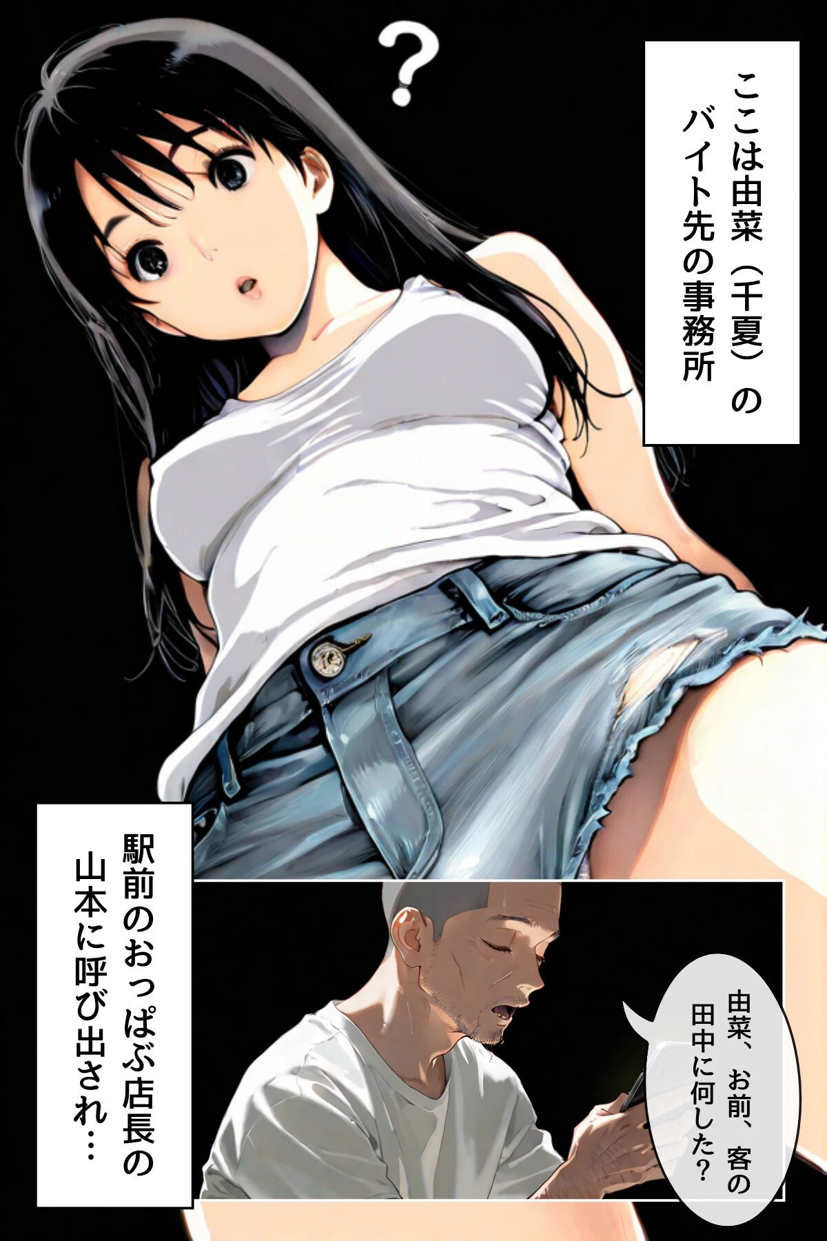 千夏ちゃんそのエッチなバイトはマズイって〜隣の家のお嬢さんがおっぱぶで働いてた件〜続 3ページ