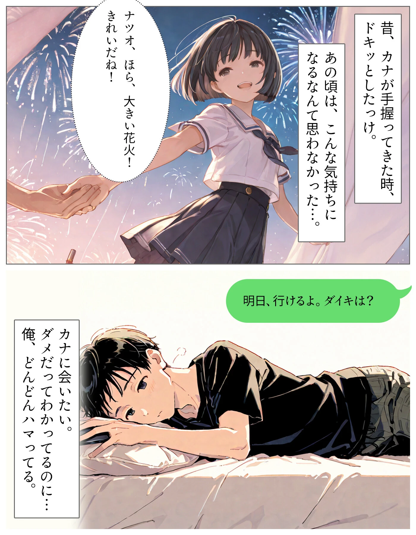 夏の吐息、禁断の肌―幼馴染と身体の境界線-03 3ページ