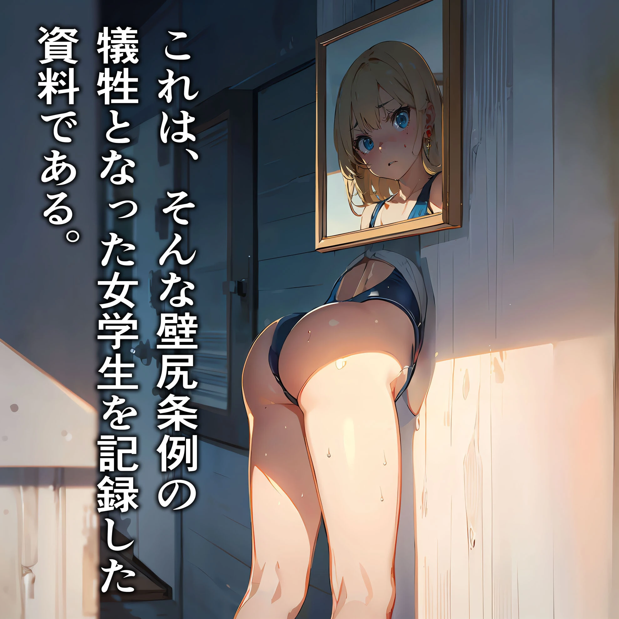 壁尻委員のおしごと 〜条例改正で●●ドスケベオブジェ化〜 モザイク版 9ページ