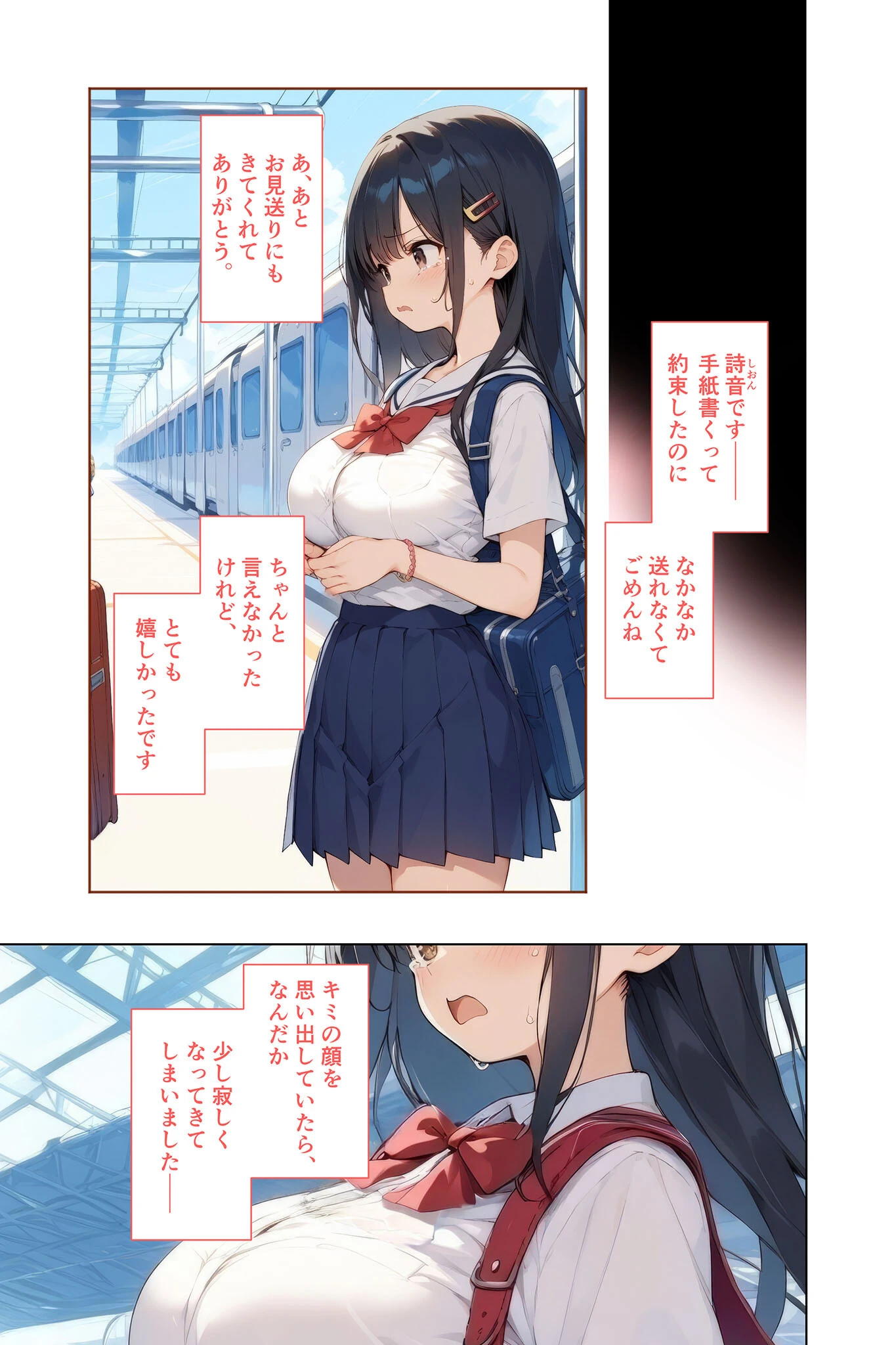 淫習村からの手紙 第1話 〜雌開き〜 モザイク版 3ページ