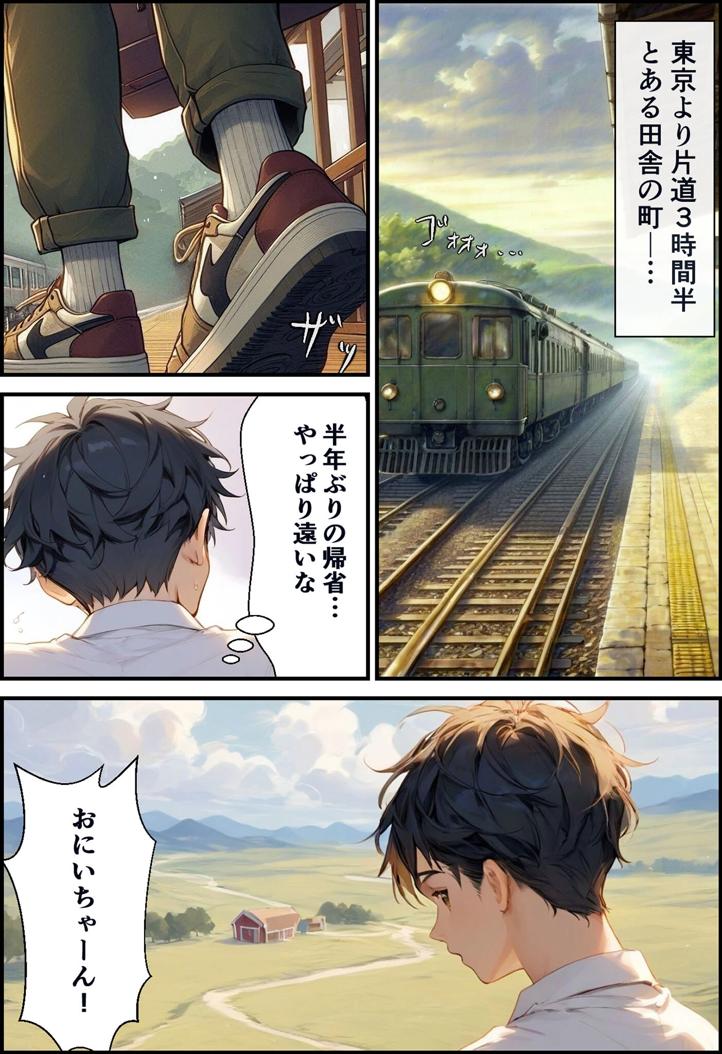 田舎に残してきた幼馴染が、野外H大好きなドスケベ女子になった話 5ページ