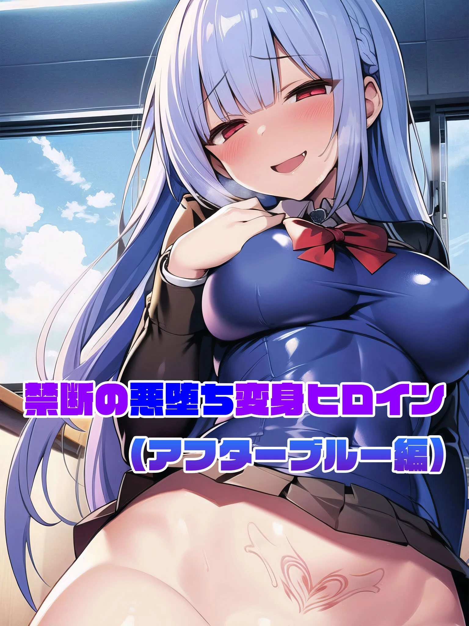 【アフターブルー編】禁断の悪堕ち変身ヒロイン エロ漫画 無料