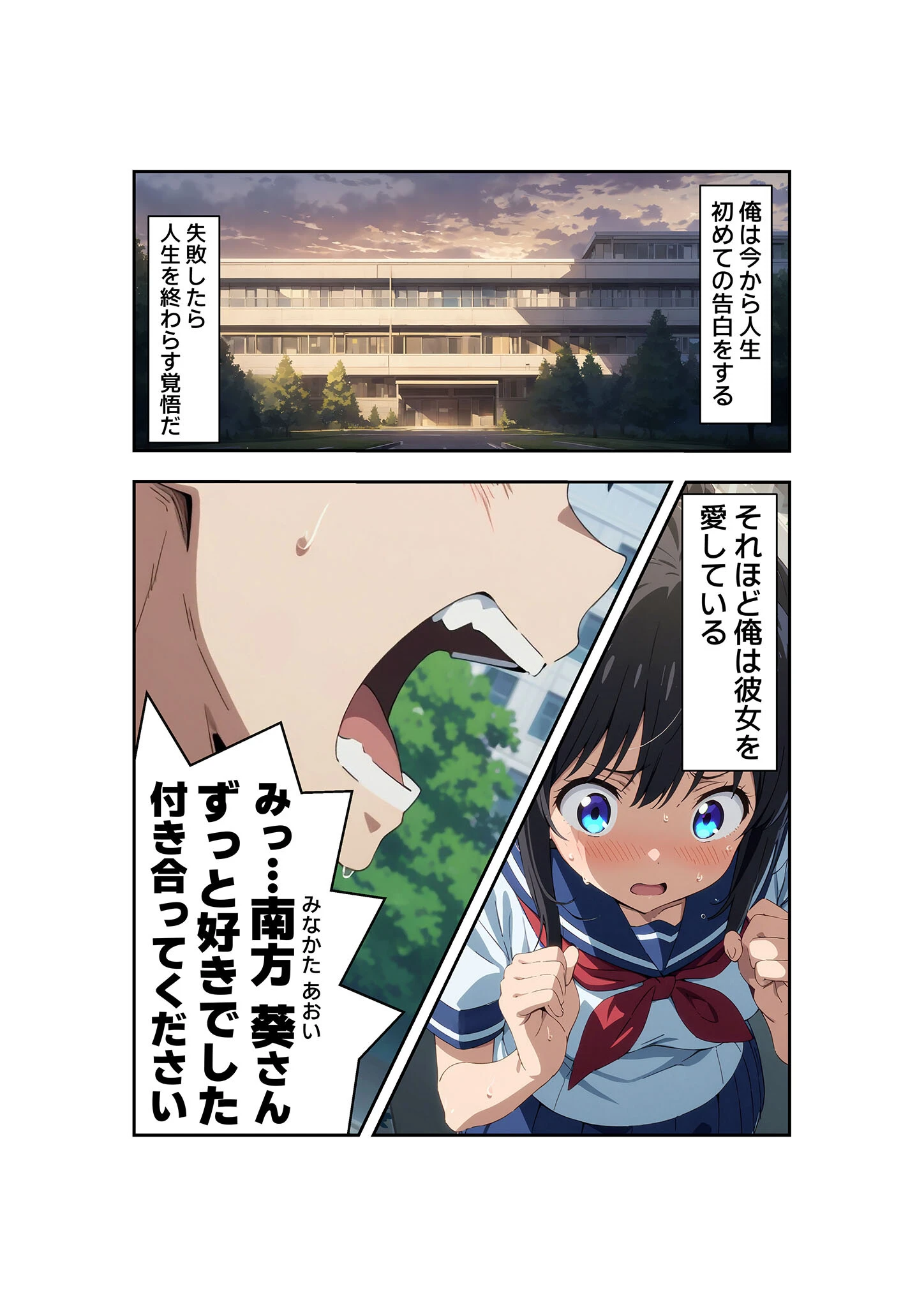 びしょ濡●●●01 モザイク版 3ページ