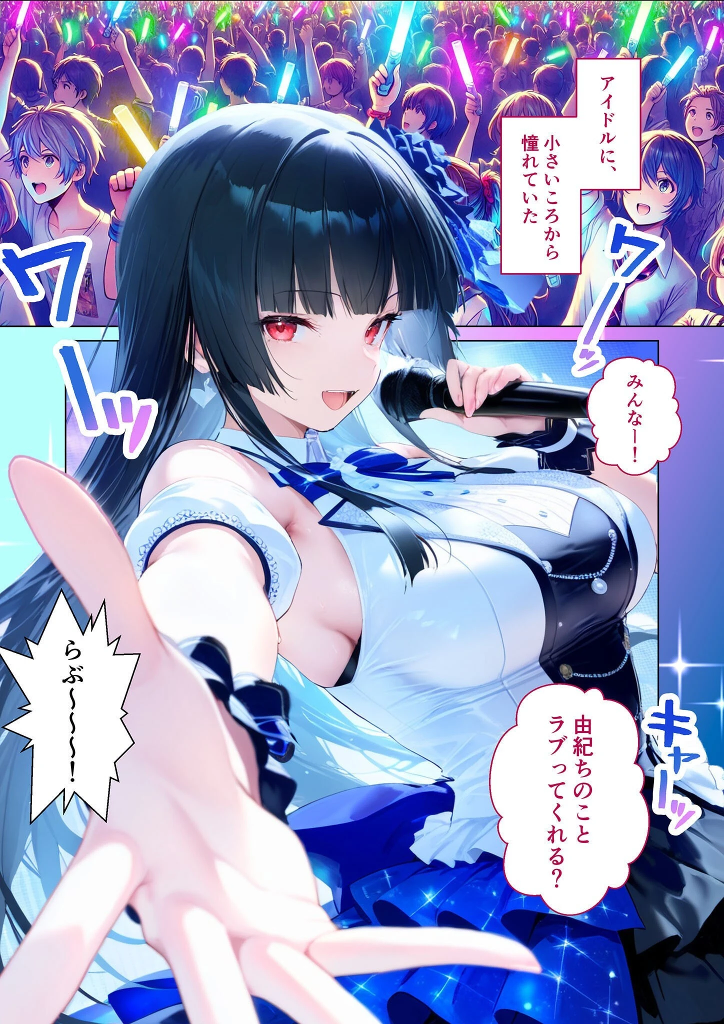 新人アイドルのエロ我慢 〜トップアイドルになる為の枕チャレンジ！〜 モザイク版 3ページ