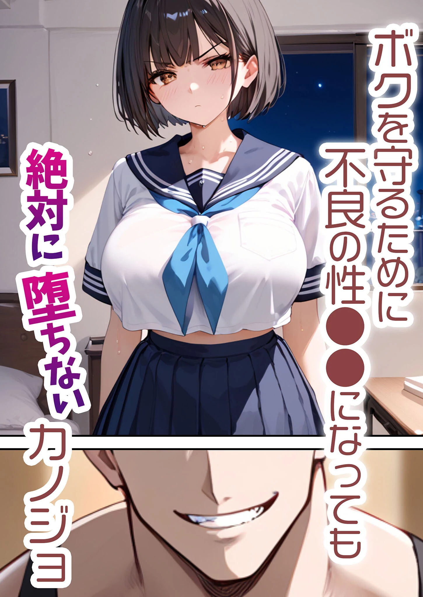 ボクを守るために不良の性●●になっても絶対に堕ちないカノジョ エロ漫画 無料