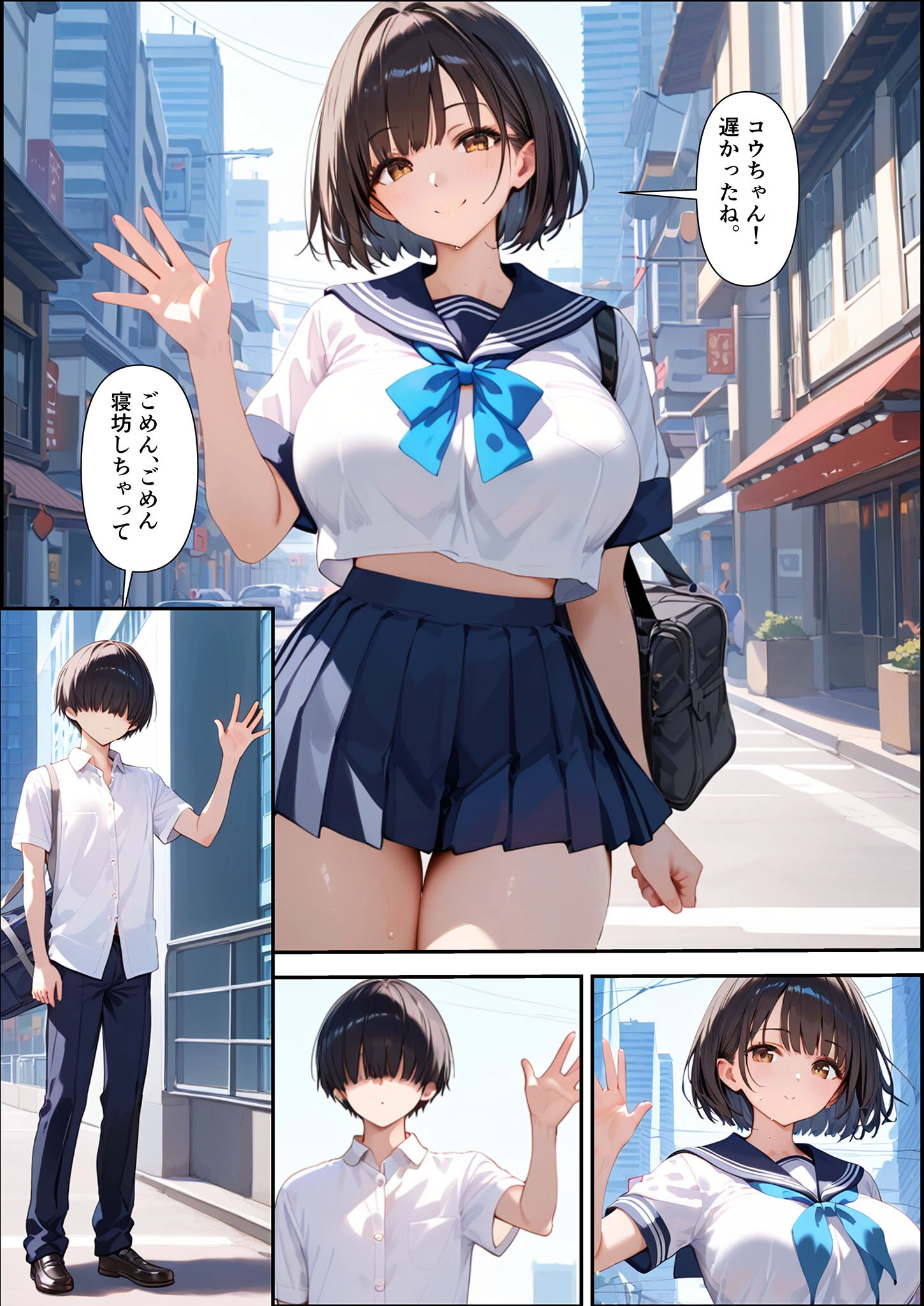 ボクを守るために不良の性●●になっても絶対に堕ちないカノジョ 4ページ