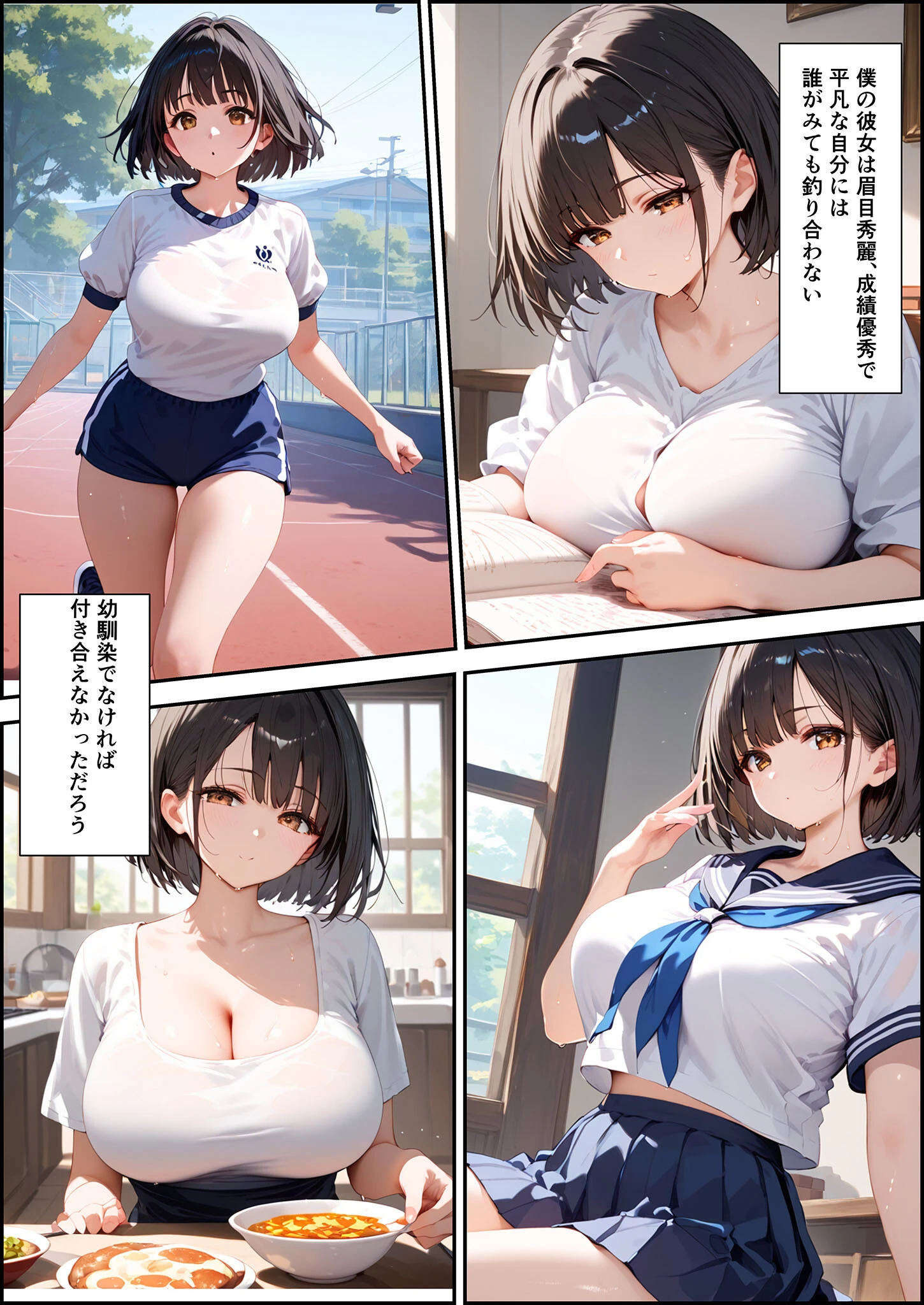 ボクを守るために不良の性●●になっても絶対に堕ちないカノジョ 5ページ