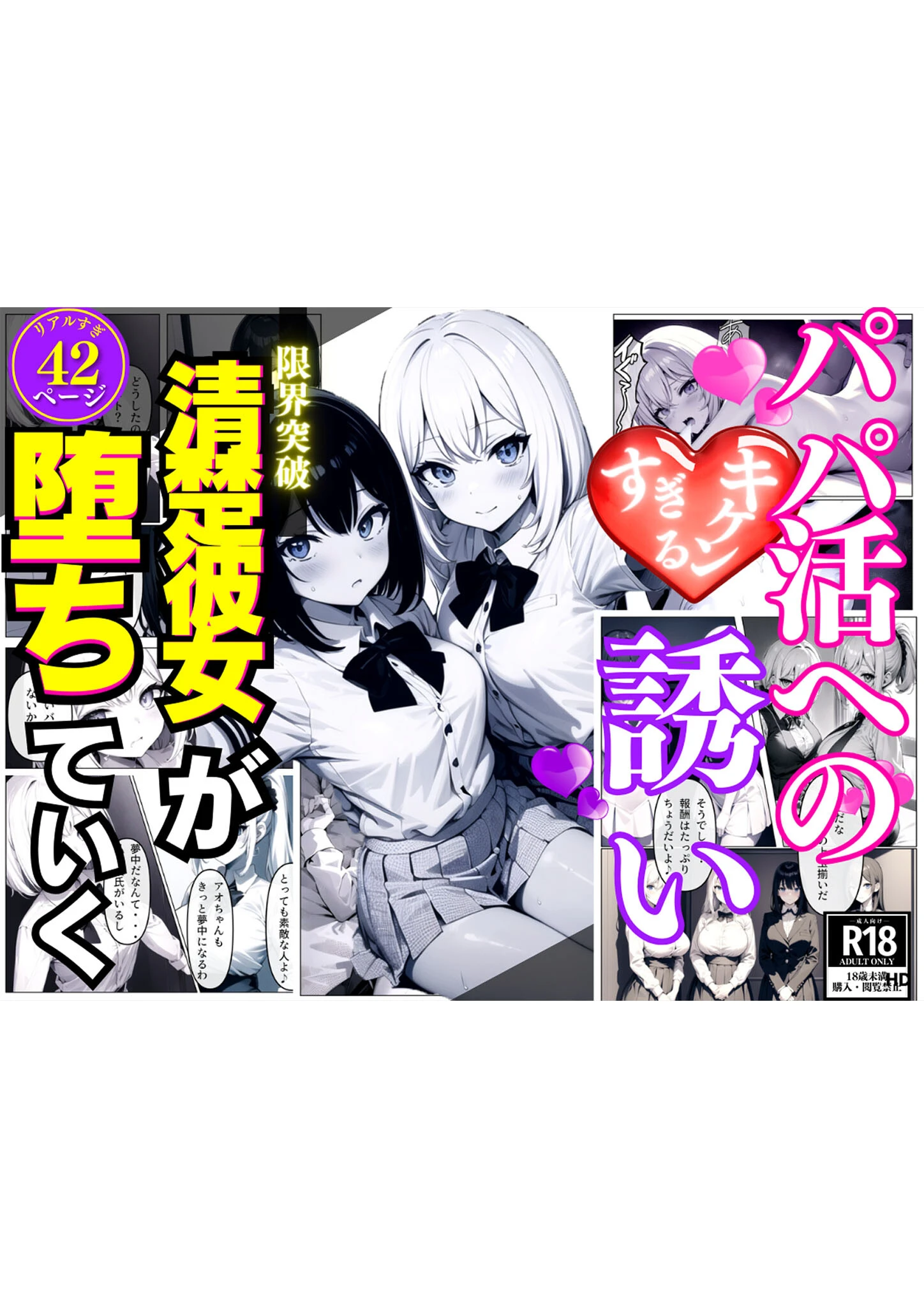 パパ活へのキケンすぎる誘い モザイク版（単話） 3ページ