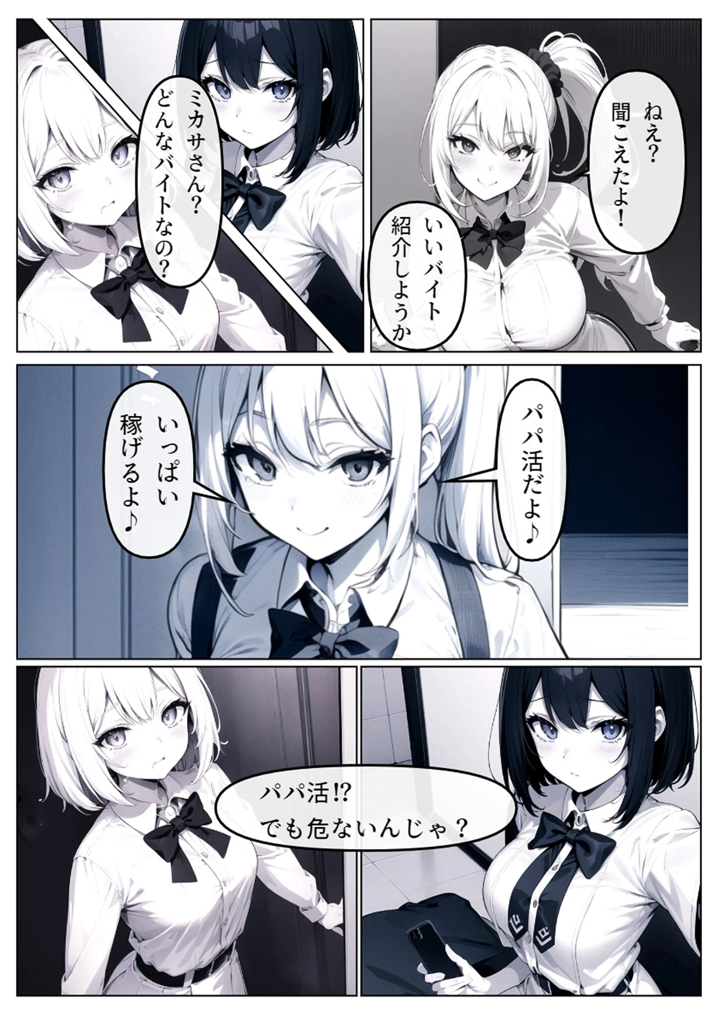 パパ活へのキケンすぎる誘い モザイク版（単話） 5ページ