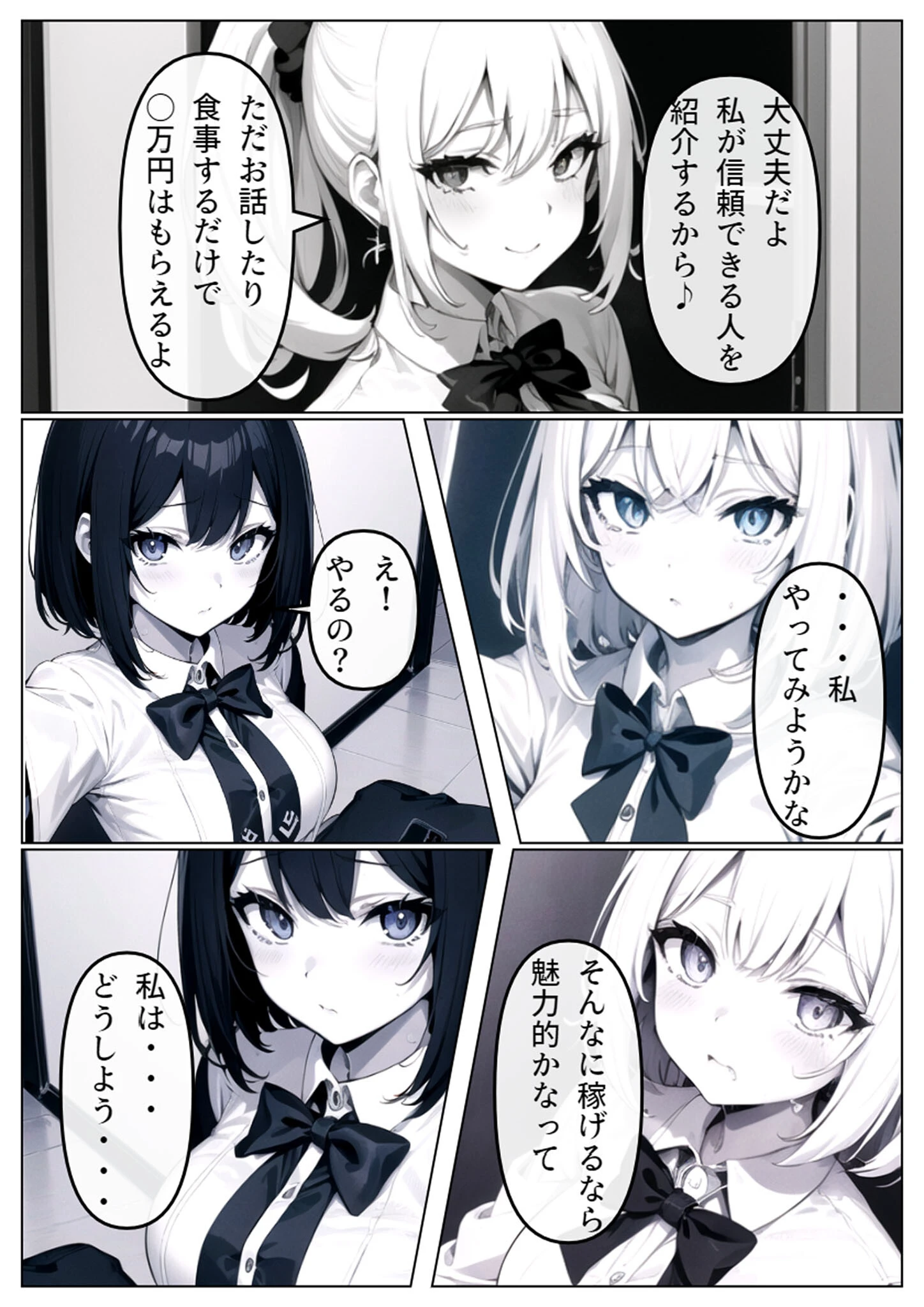 パパ活へのキケンすぎる誘い モザイク版（単話） 6ページ