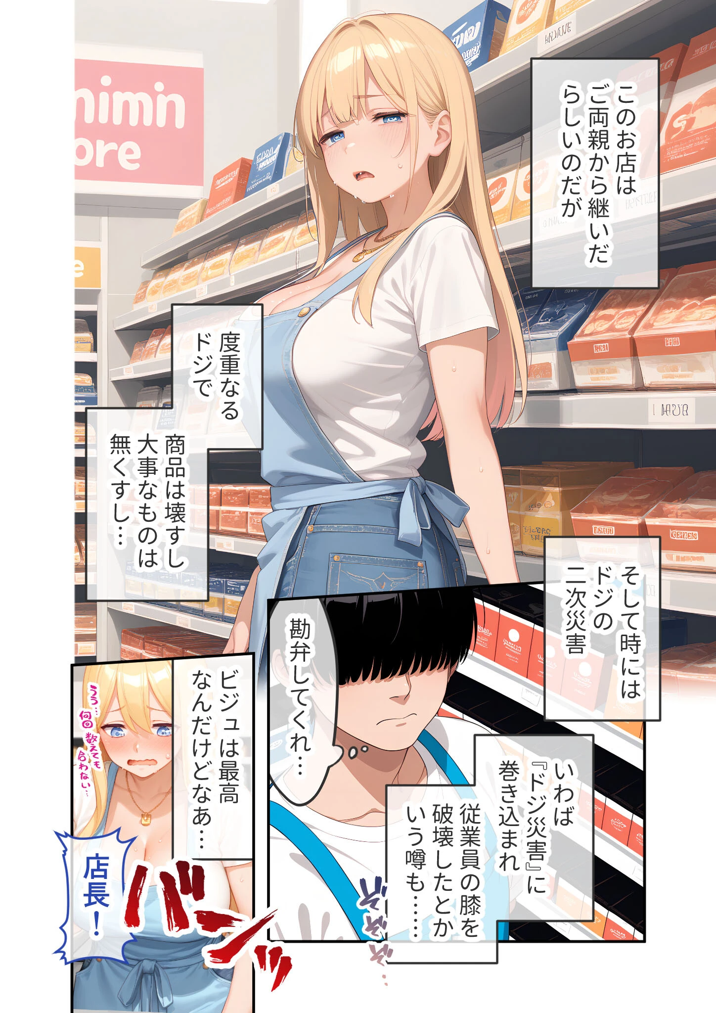 ゆるふわギャル店長のごほうびえっち 〜スタンプカードで生ハメ放題！？〜 モザイク版 10ページ