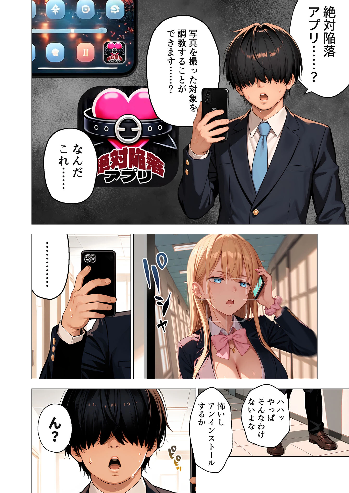 ご都合エッチ最強アプリ モザイク版 10ページ