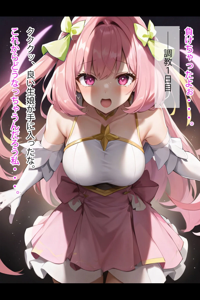 【全3作収録】禁断の悪堕ち変身ヒロイン【ピンク・ブルー・イエロー編】モザイク版 8ページ