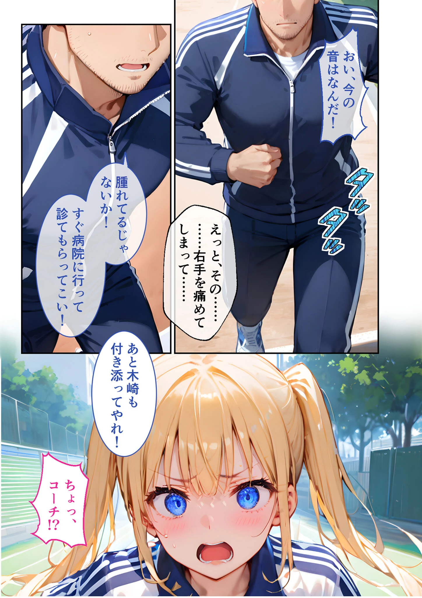 ツンデレマネージャーのオナサポえっち 〜さっさとイッてよ、ばかぁ！！〜 モザイク版 5ページ