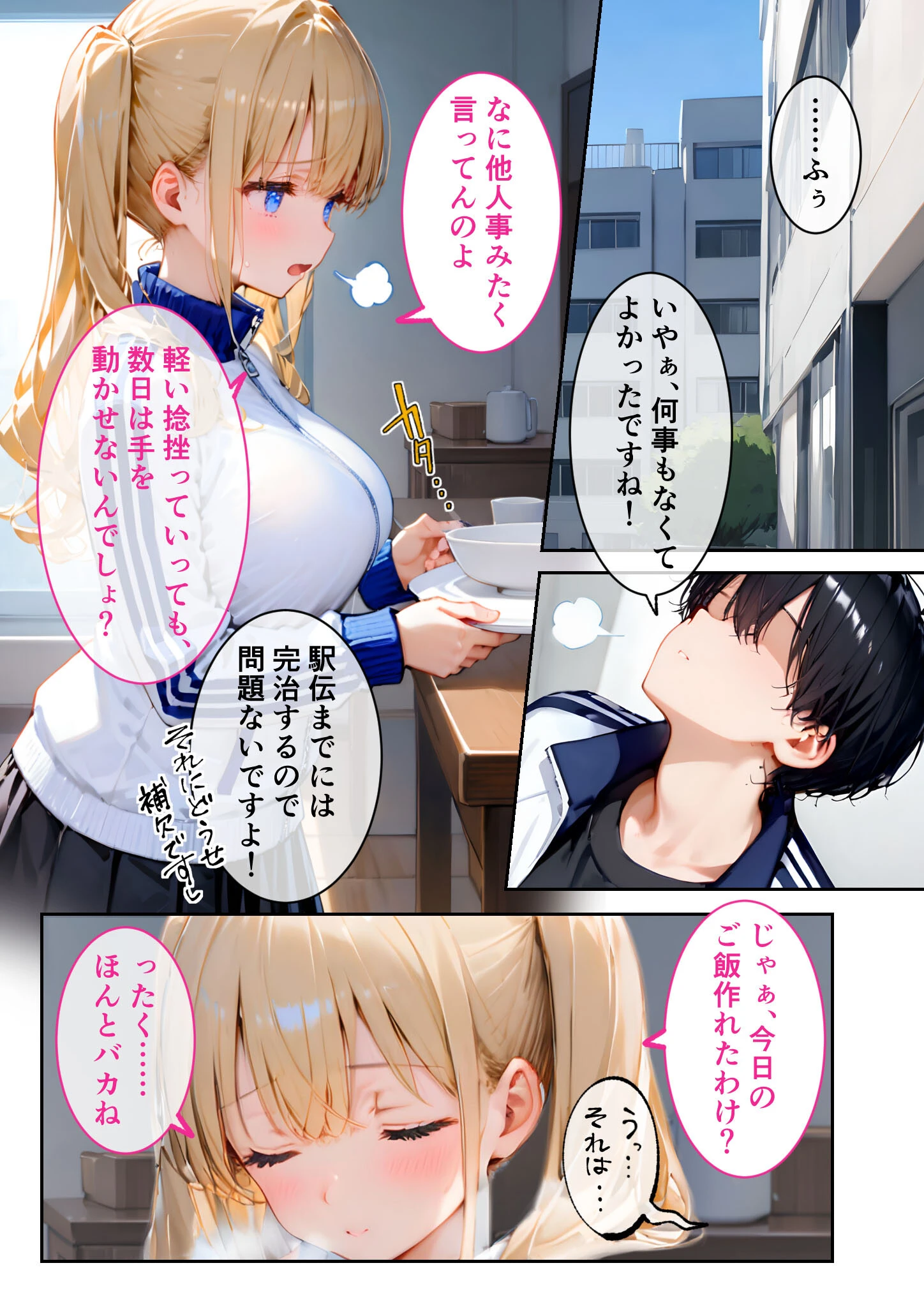 ツンデレマネージャーのオナサポえっち 〜さっさとイッてよ、ばかぁ！！〜 モザイク版 7ページ