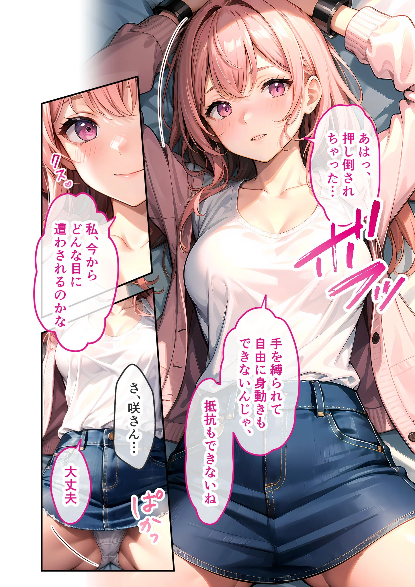 あまく、とろけて、縛られて 〜喘いでる君のほうがカワイイ〜 モザイク版 18ページ