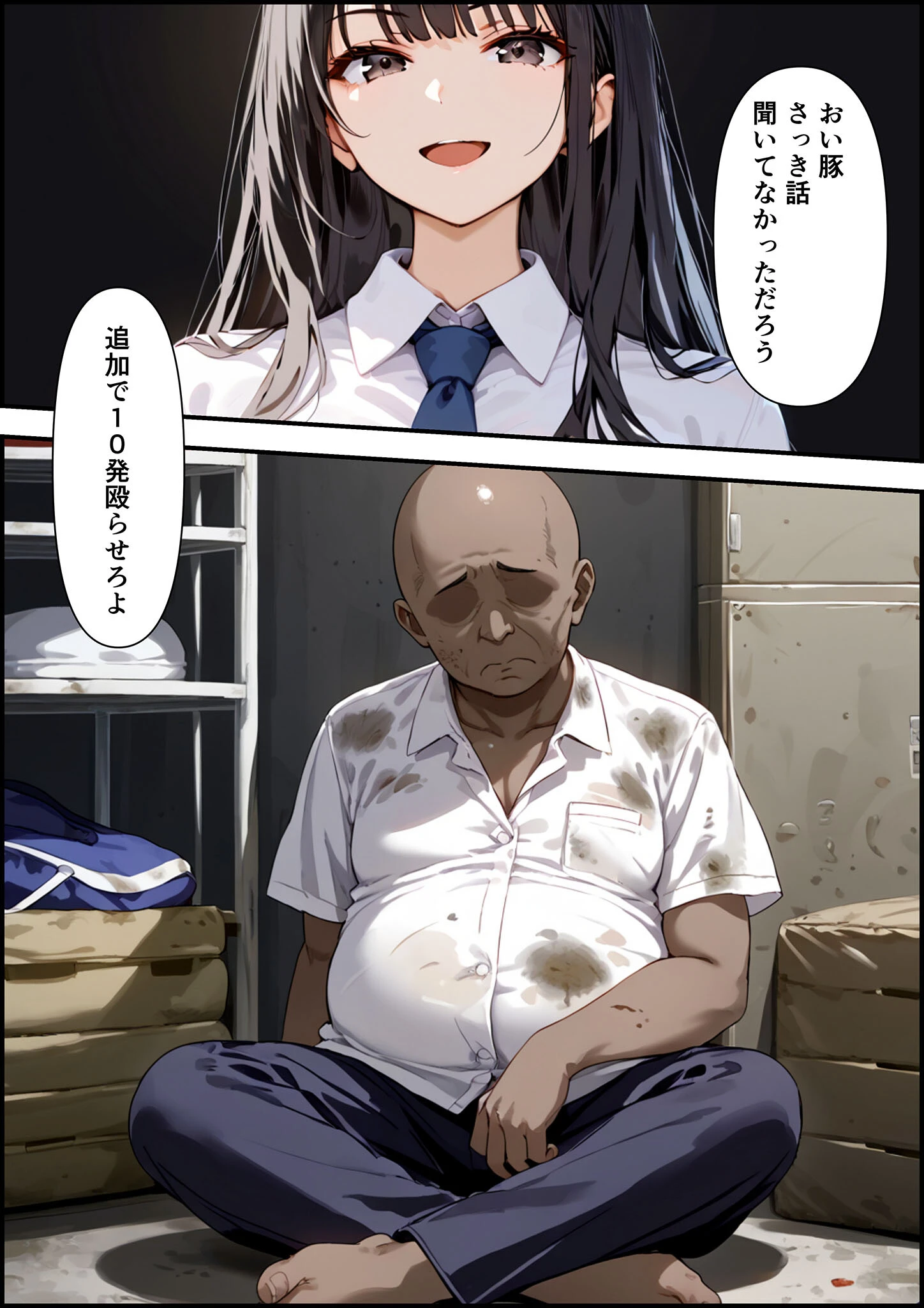 ●●アプリでいじめっ子を肉●●にする話 5ページ