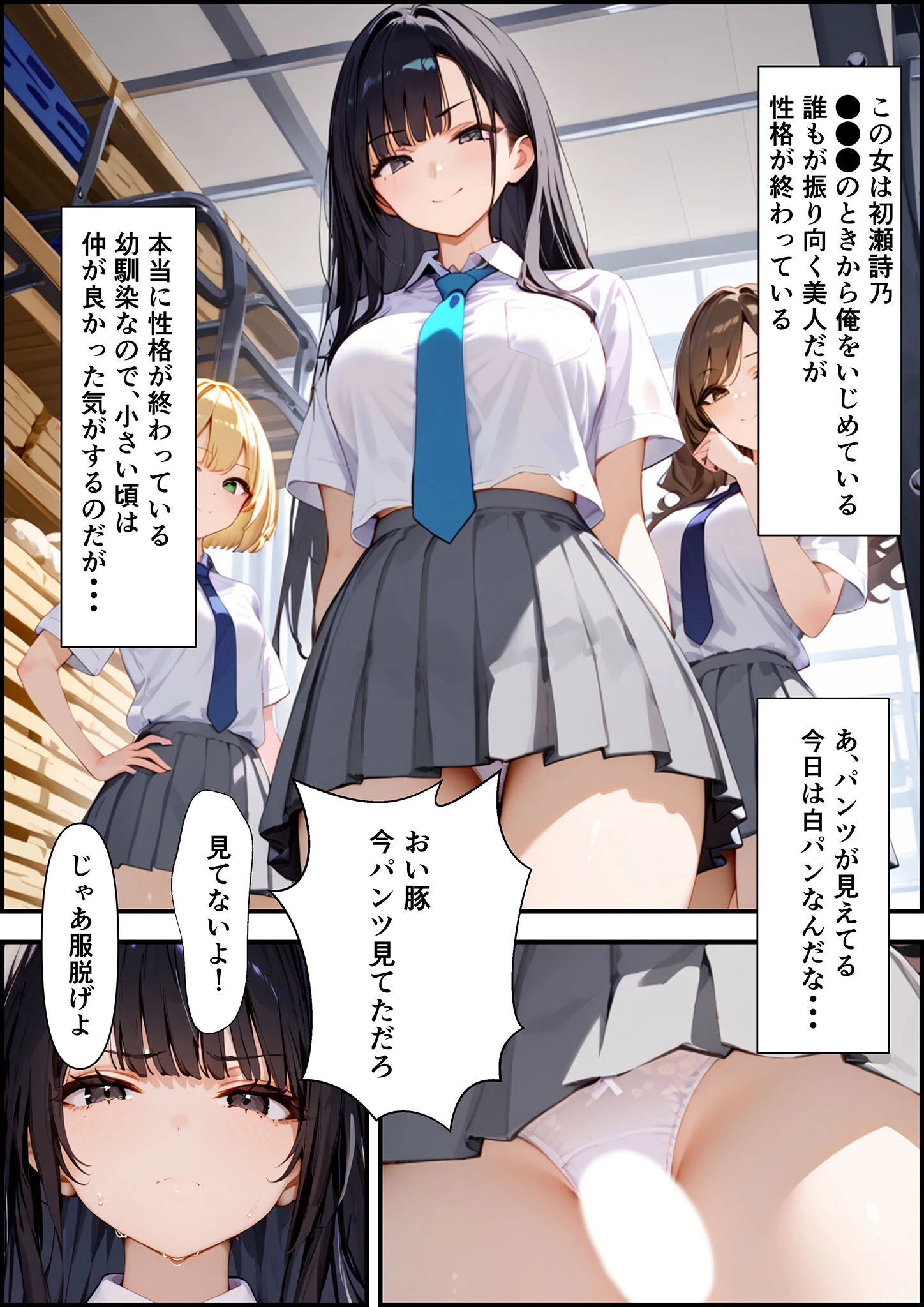 ●●アプリでいじめっ子を肉●●にする話 6ページ