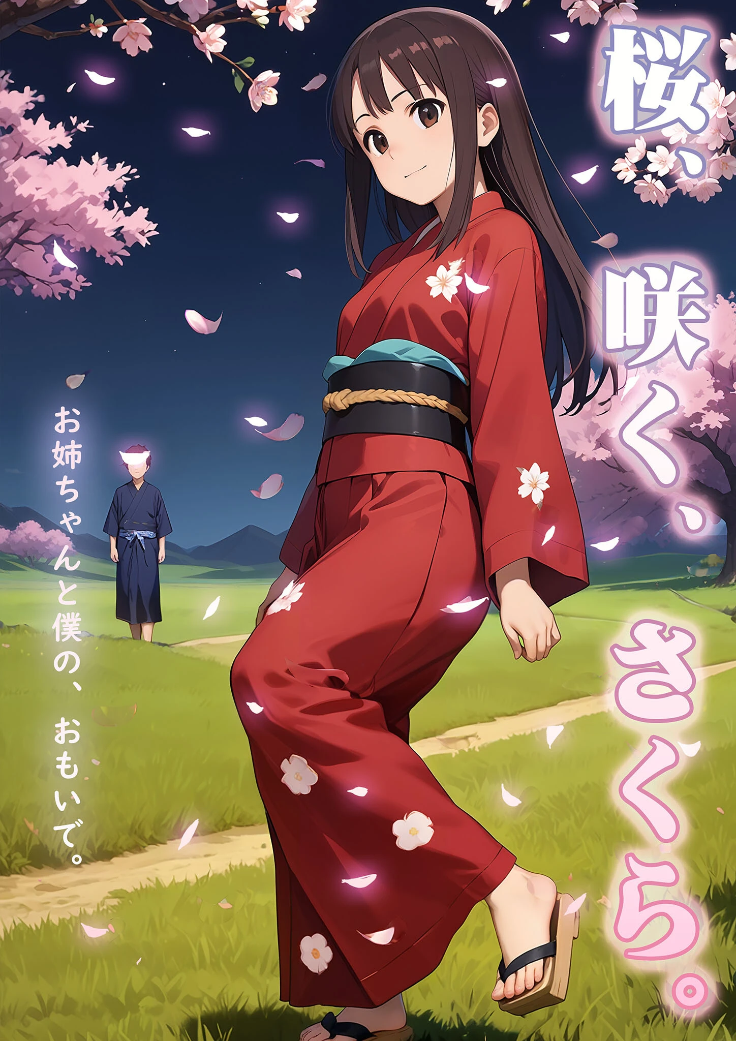 桜、咲く、さくら。 モザイク版 3ページ