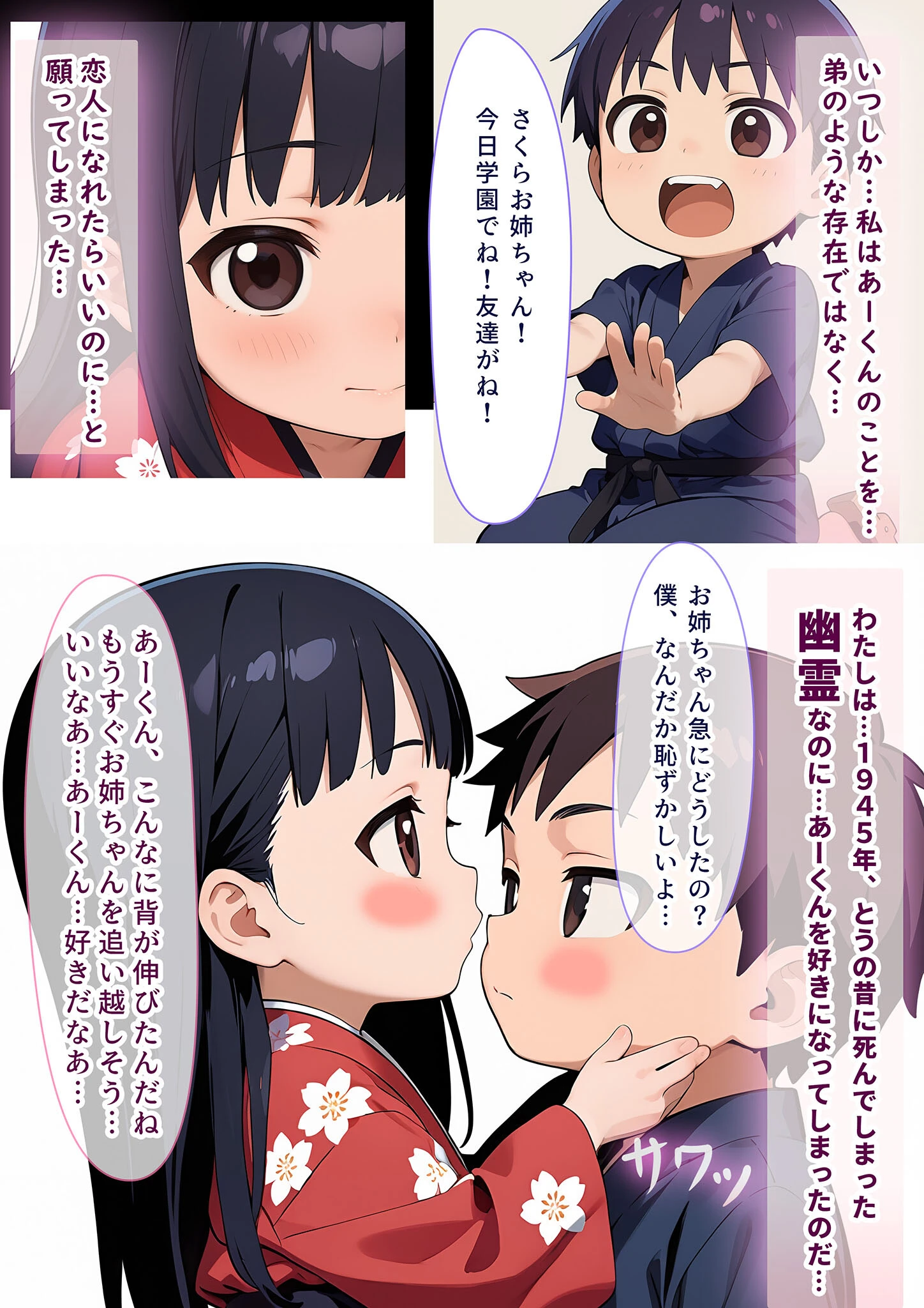 桜、咲く、さくら。 モザイク版 5ページ