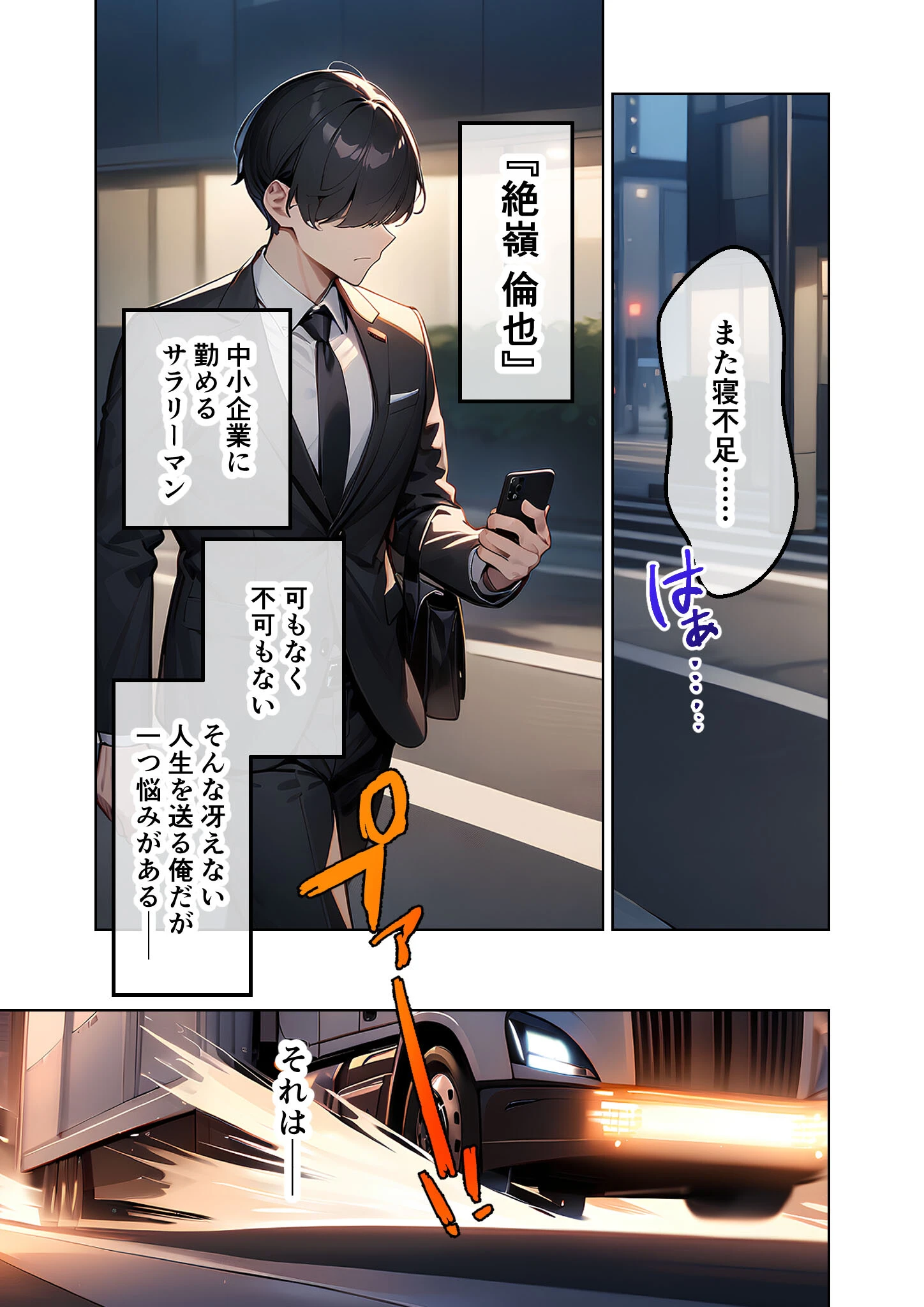 転生リーマンは女だけの異世界で性剣ハーレムを築き上げる 第1章 〜これはあくまで魔力補給だからねっ！〜 モザイク版 3ページ