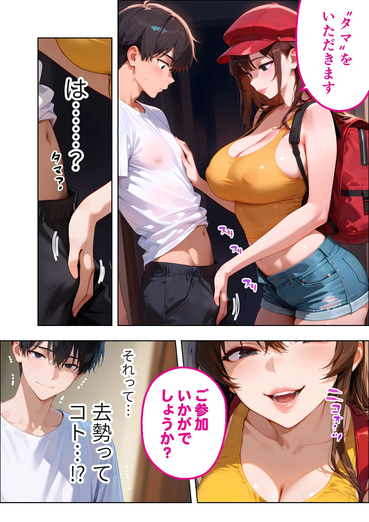 BiXXX Delivery 第1巻 〜どすけべ配達員のセックスデリ〜 モザイク版 8ページ