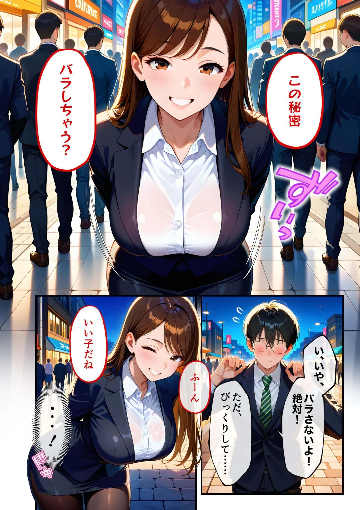 弊社の女神はエロ垢に乳首を載せている 第1話  〜これってまさか……遥さん！？〜 モザイク版 14ページ