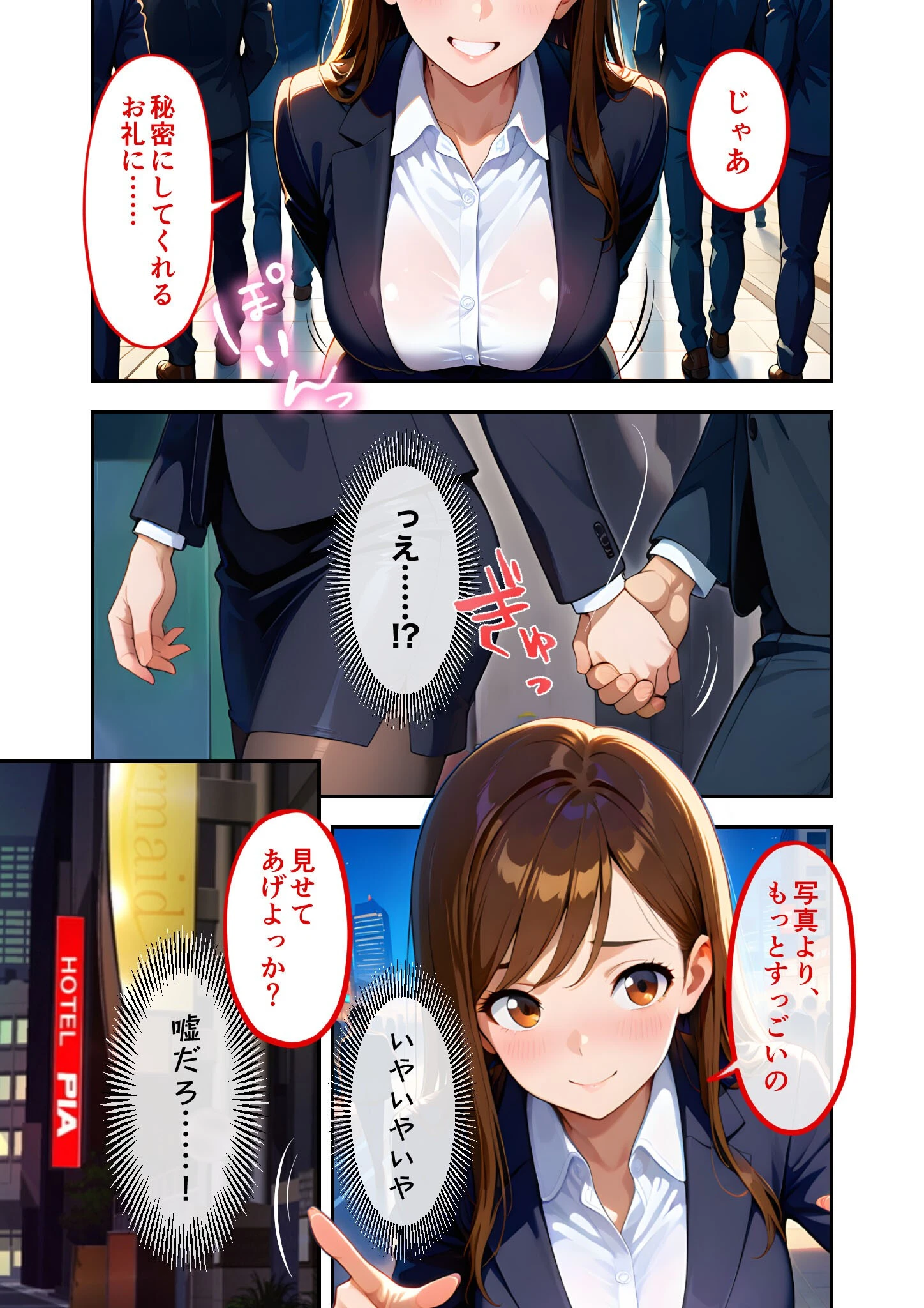 弊社の女神はエロ垢に乳首を載せている 第1話  〜これってまさか……遥さん！？〜 モザイク版 15ページ