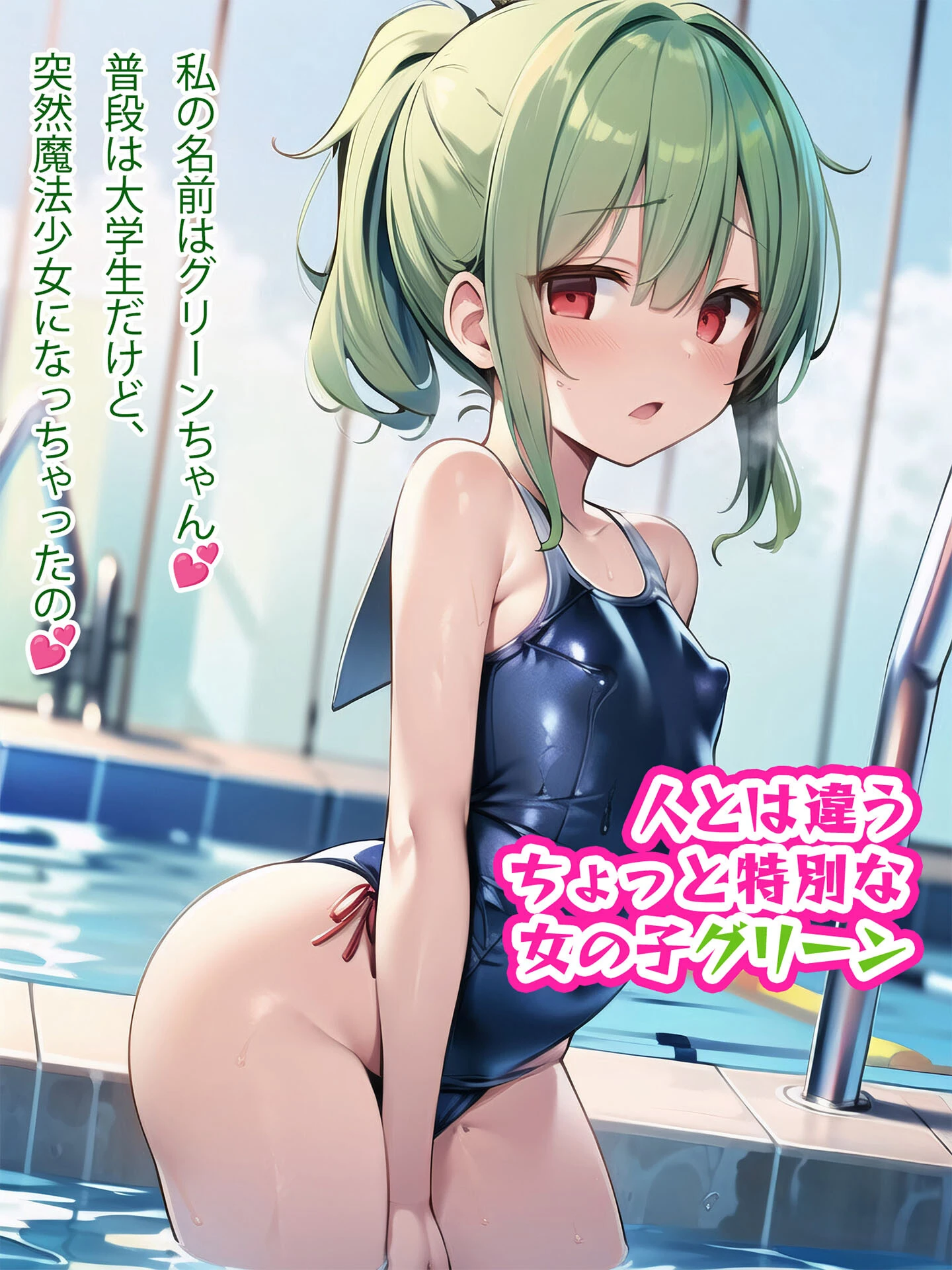 【アフターグリーン編】禁断の悪堕ち変身ヒロイン モザイク版 3ページ