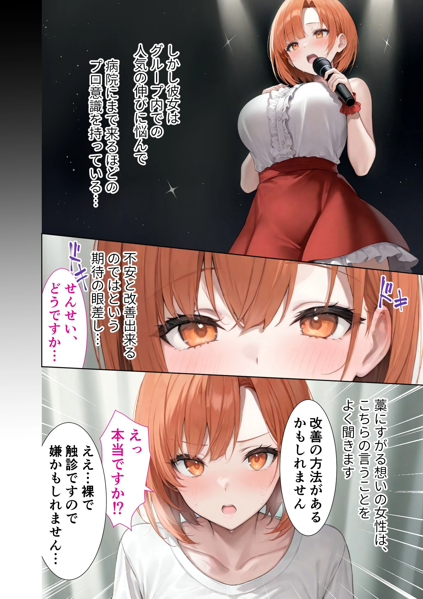 極・悪徳医師の淫行×××治療 〜無垢を貫く背徳診療録〜 モザイク版 8ページ