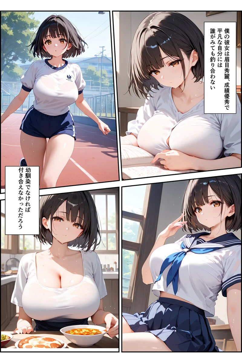 【全2作収録】ボクを守るために不良の性●●になっても絶対に堕ちないカノジョ モザイク版 7ページ