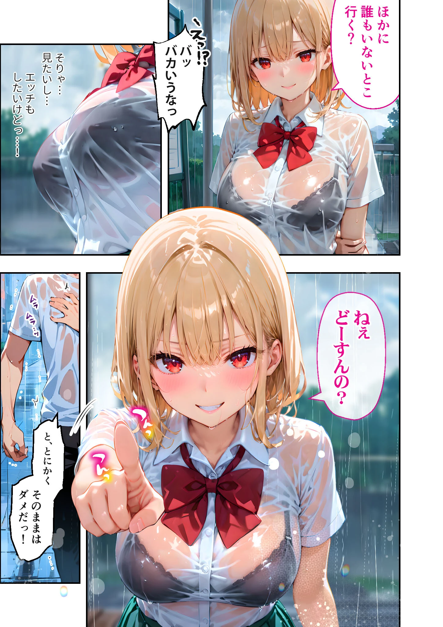 愛する義妹のえっちな罵倒 〜ご奉仕してよねお義兄ちゃん〜 モザイク版 5ページ