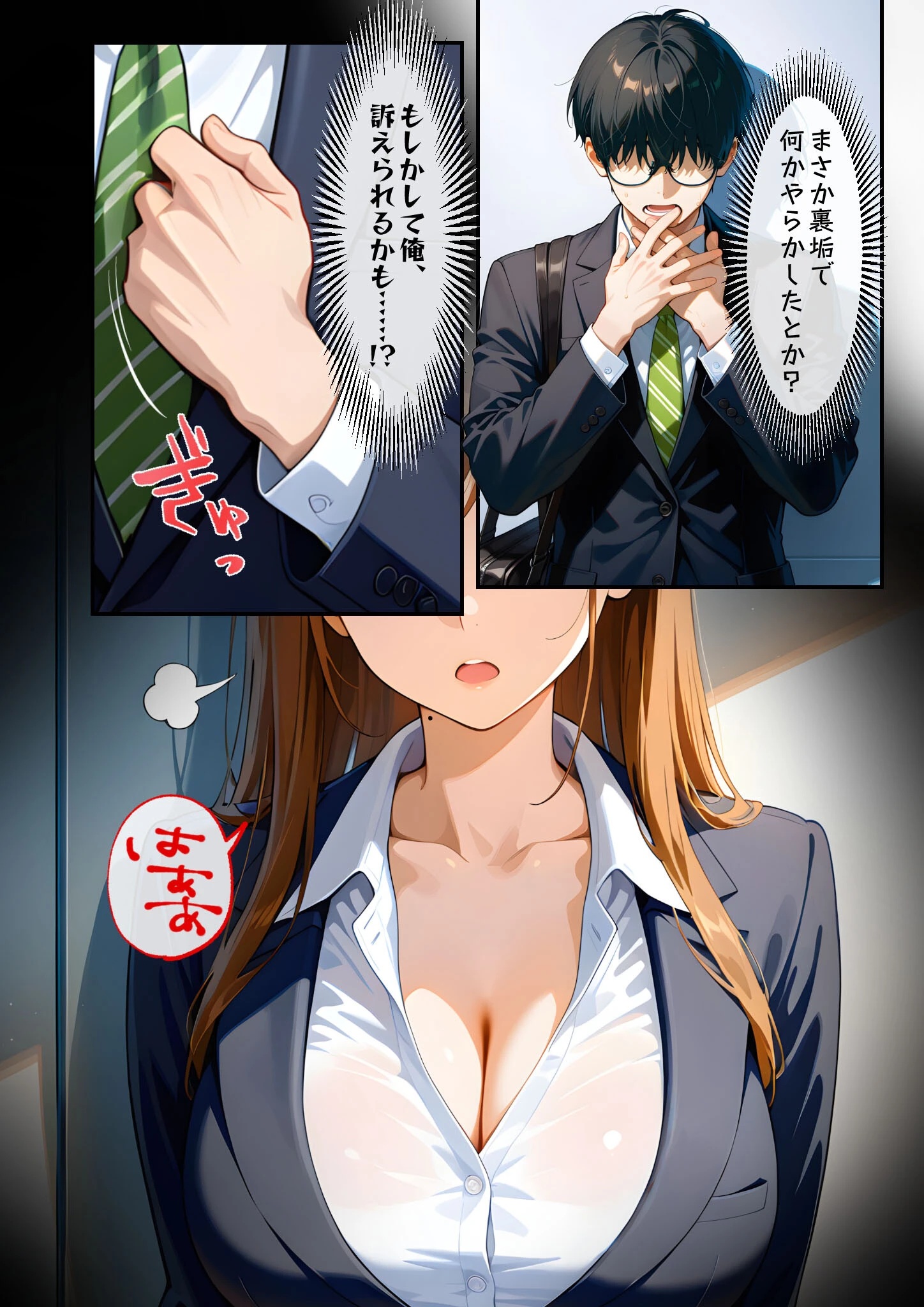 弊社の女神はエロ垢に乳首を載せている 第2話  〜エロ写の撮影手伝って？〜 モザイク版 12ページ