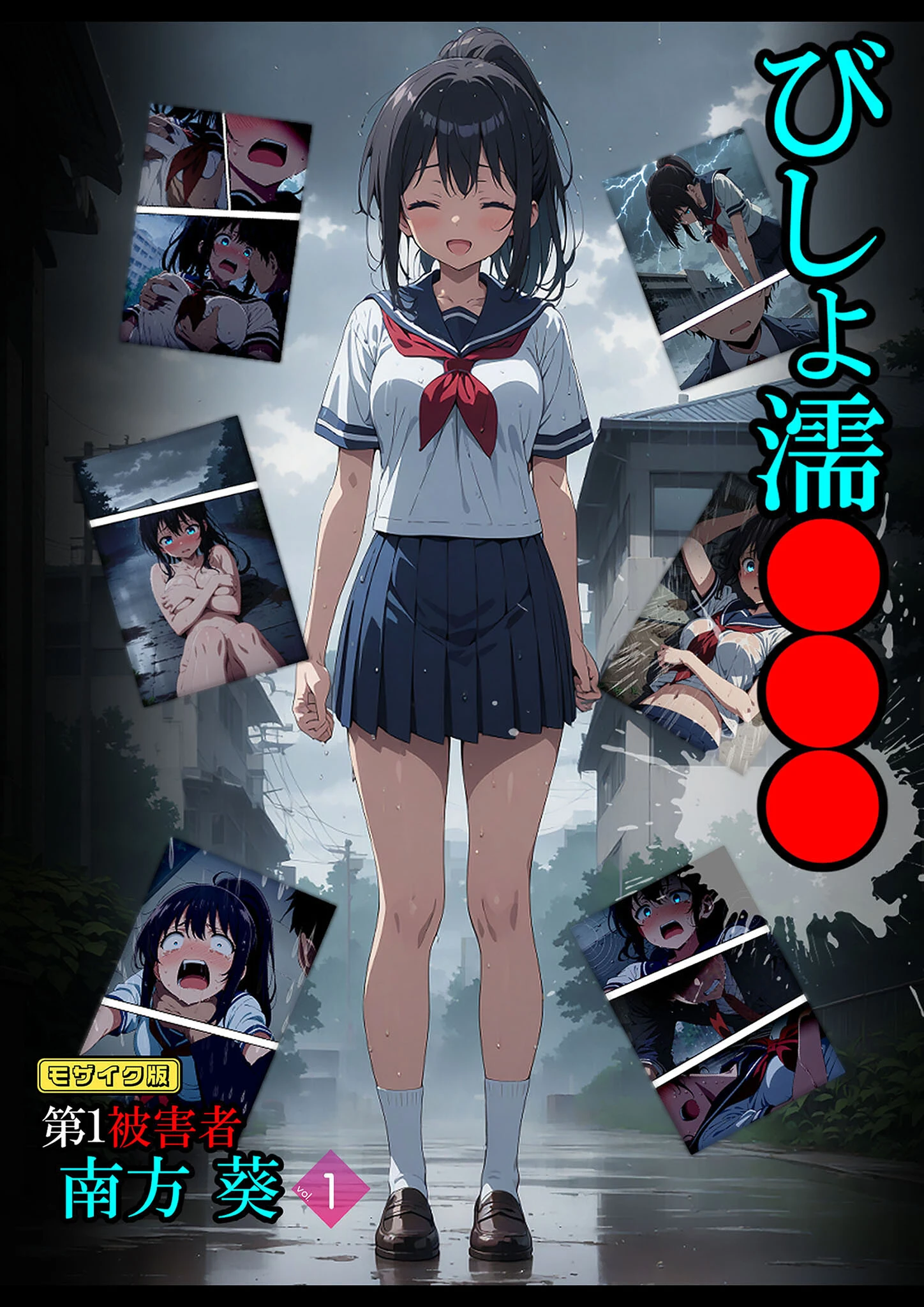 びしょ濡●●● 第1被害者 南方 葵【単話】 （1） モザイク版 ばななメモリアル