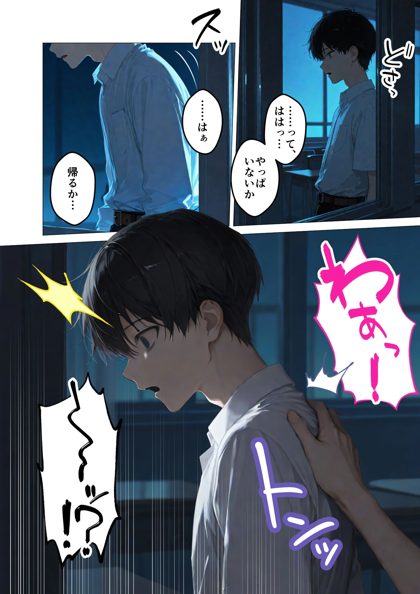 月の女神は僕だけに微笑む 第2話 〜星降る夜に描くふたりだけの星図〜 モザイク版 5ページ