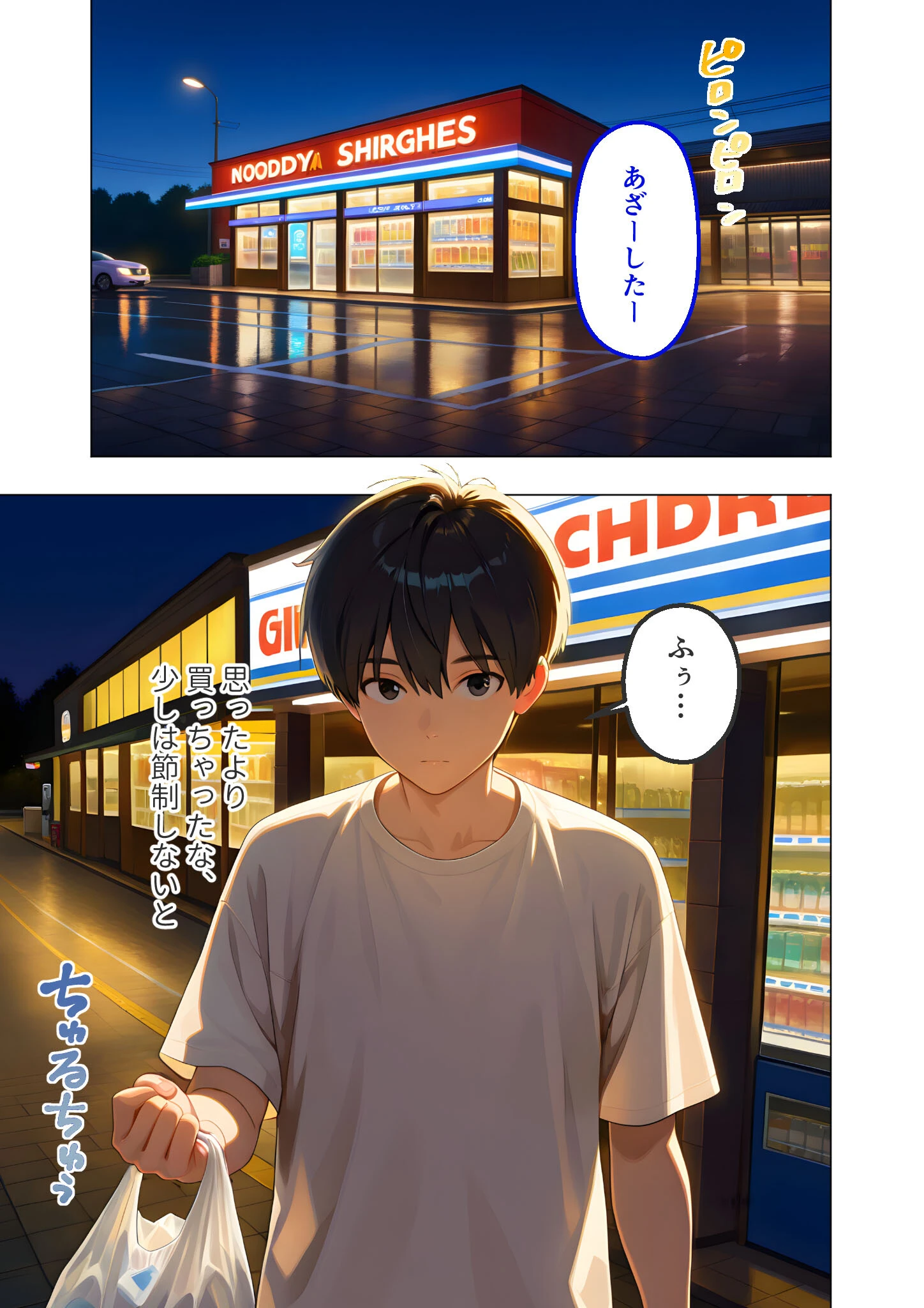 BiXXX Delivery 第3巻 〜どすけべ配達員のセックスデリ〜 モザイク版 3ページ