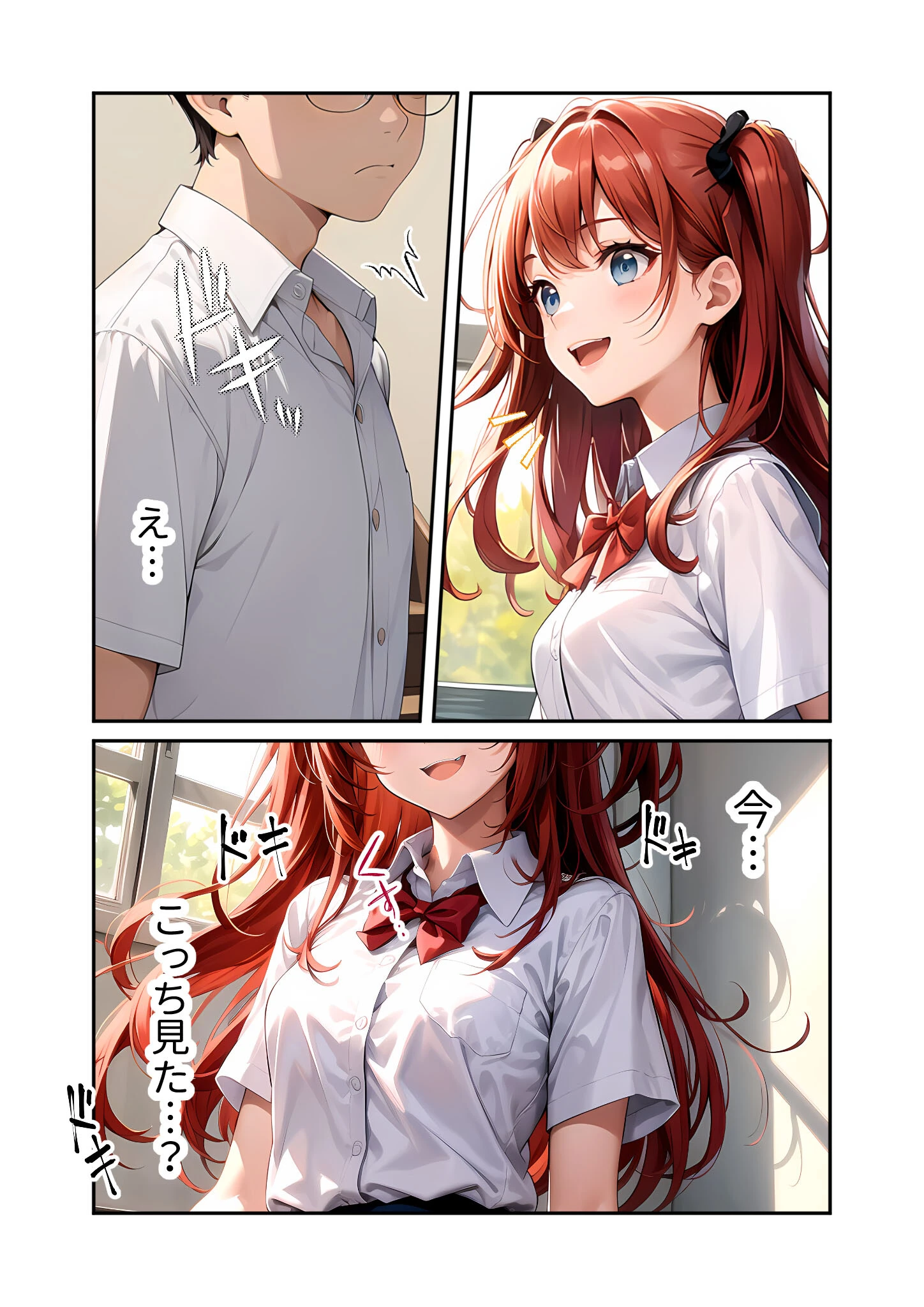 陰キャの僕、透視の力を手に入れる。第八話 〜昼休みは生意気後輩のおしおきタイム〜 モザイク版 5ページ