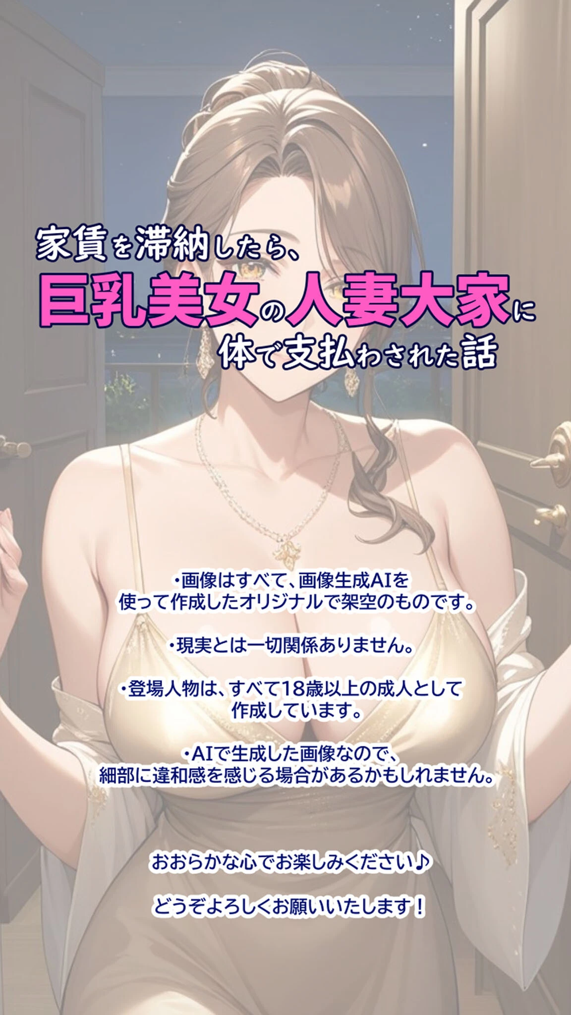 家賃を滞納したら、巨乳美女の人妻大家に体で支払わされた話 〜背徳の借金返済・美しき人妻大家との淫らな契約〜【単話】 モザイク版（単話） 4ページ