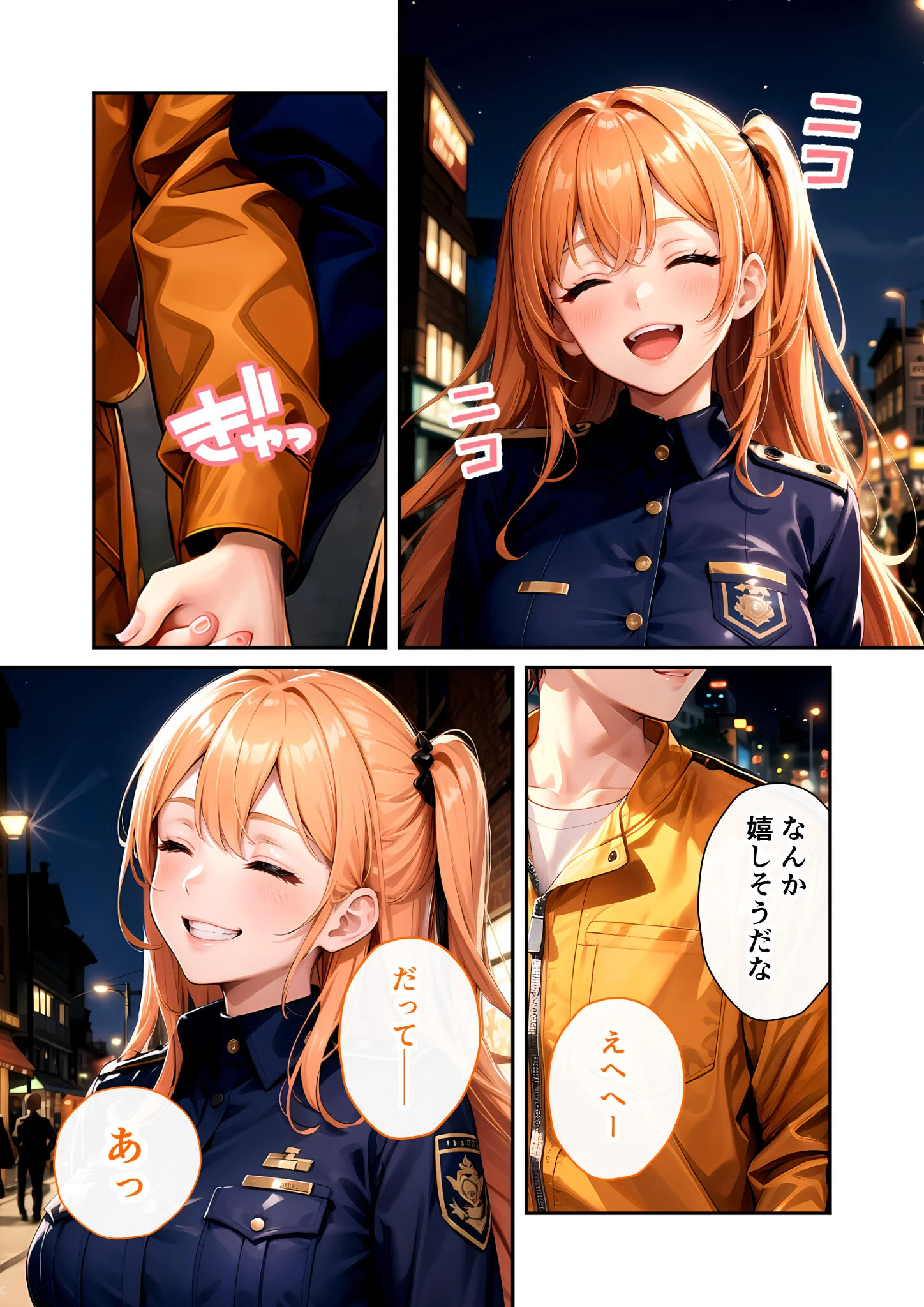 いちゃLOVE純情ベッドルーム 〜ハロウィンの夜、お菓子よりも甘いミニスカポリスの誘惑〜 モザイク版 13ページ