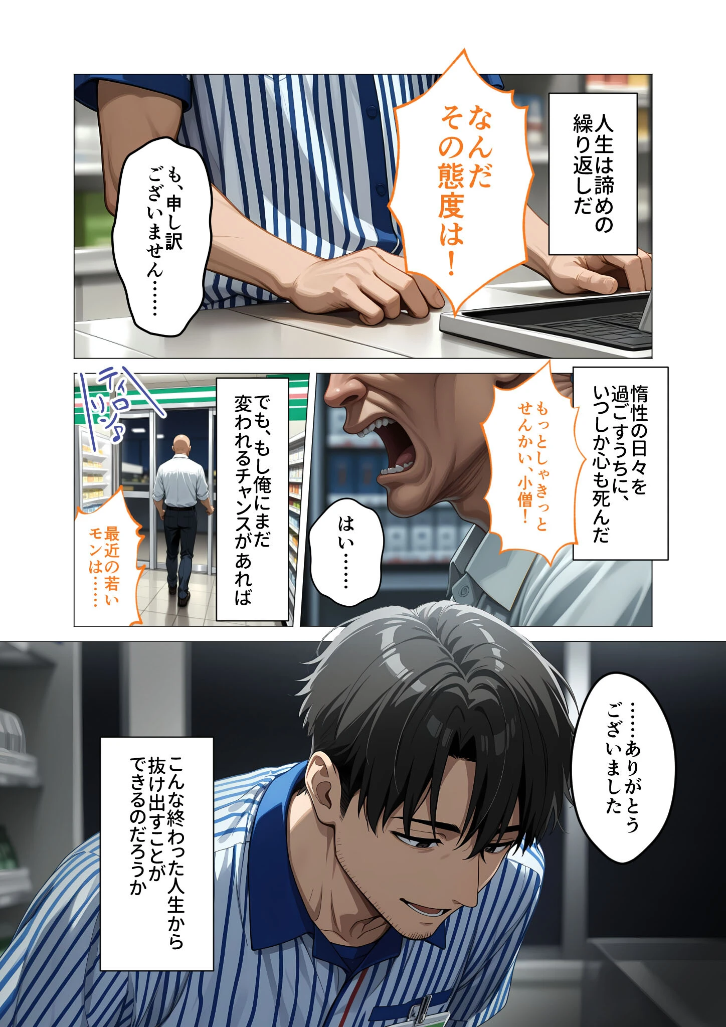 お客様はおっぱいです。 （1） 〜愛欲MAX！現役JDえんじぇるに甘え堕ち〜モザイク版 3ページ