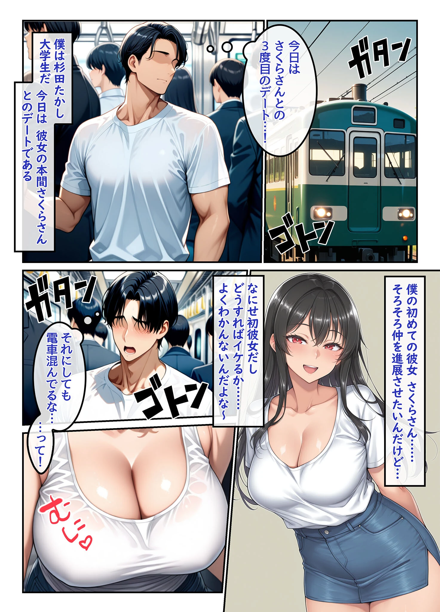 彼女の母親を●●してしまった俺、許されないはずの快楽に堕ちていく話 モザイク版 3ページ