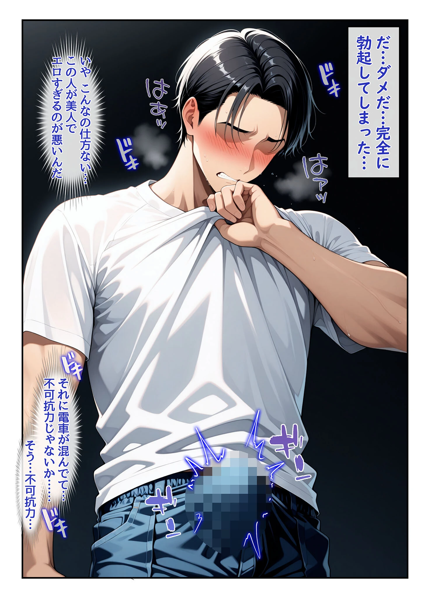 彼女の母親を●●してしまった俺、許されないはずの快楽に堕ちていく話 モザイク版 8ページ