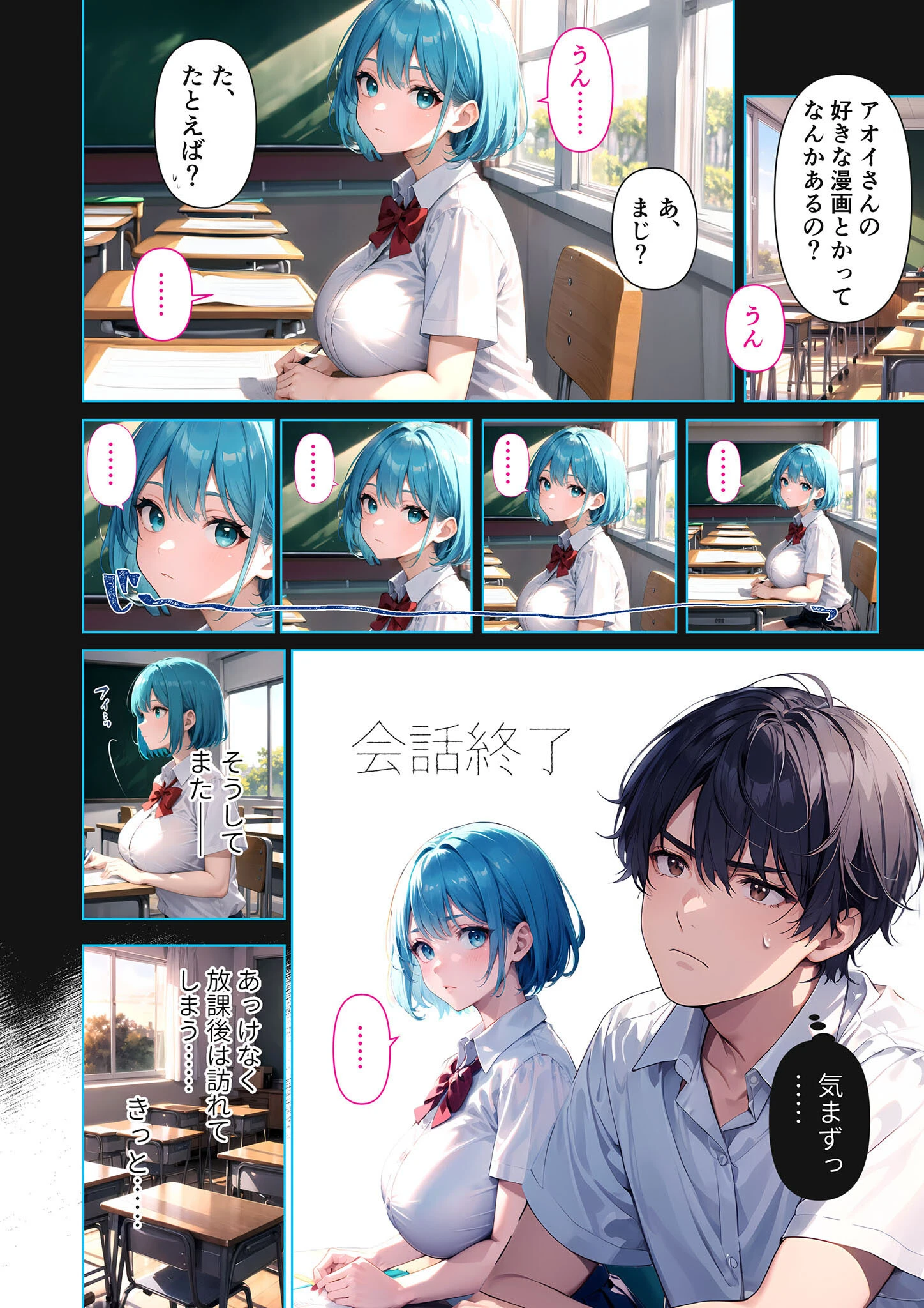 【合冊版】巨乳な転××にヤリたい放題 モザイク版 10ページ