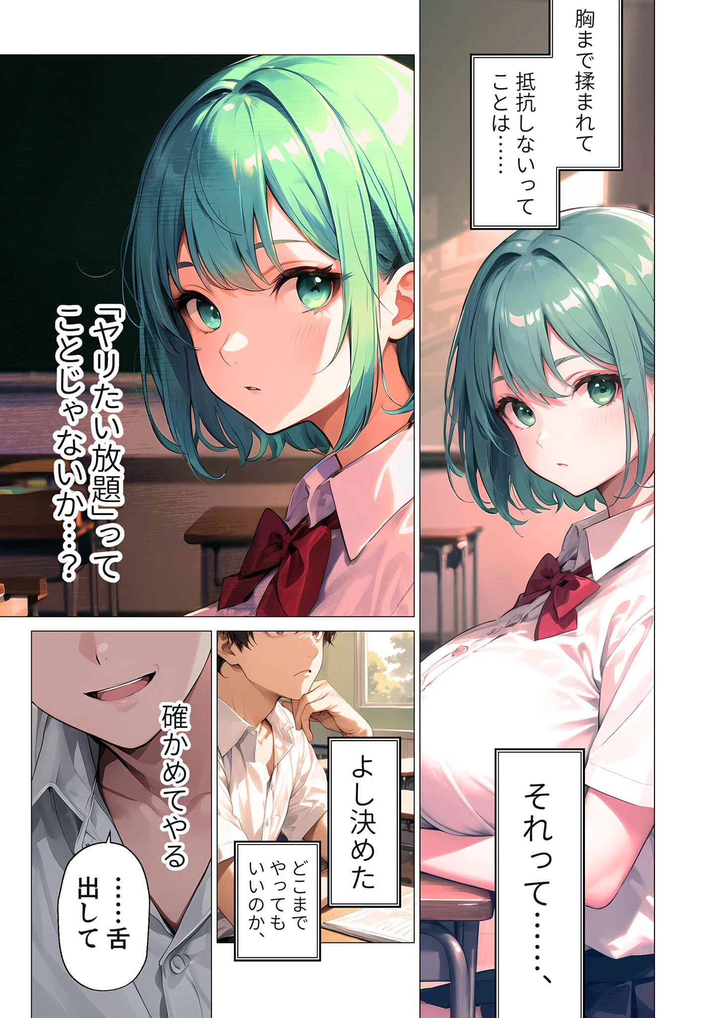 【合冊版】巨乳な転××にヤリたい放題 モザイク版 21ページ