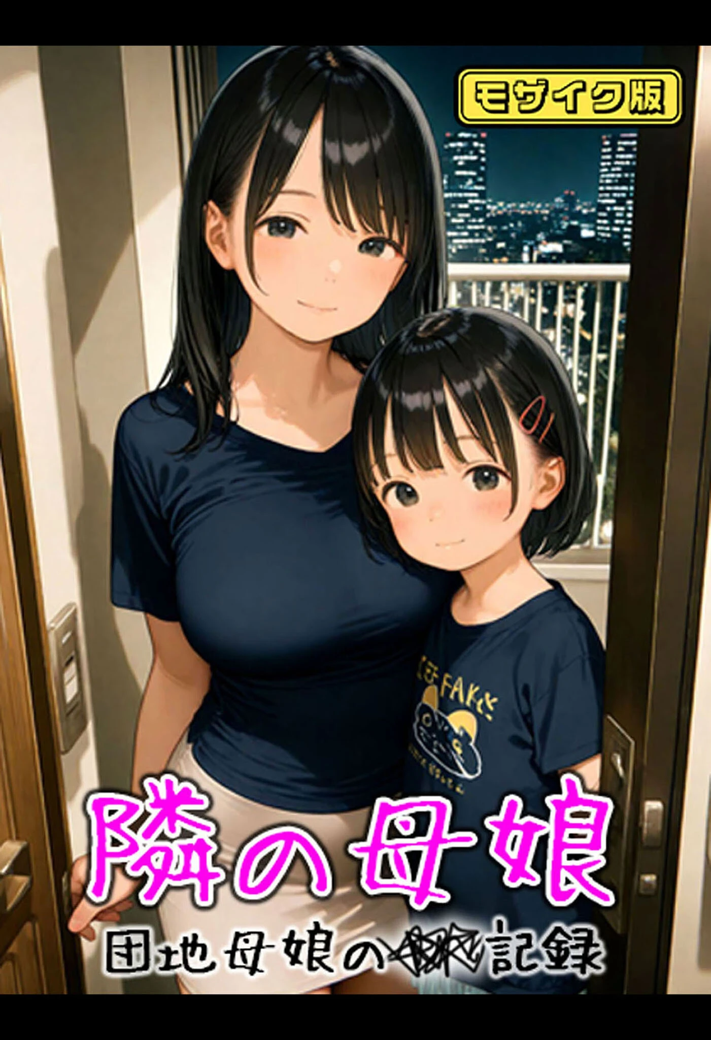 となりの母娘 — 団地母娘の●●記録 モザイク版 エロ漫画 無料