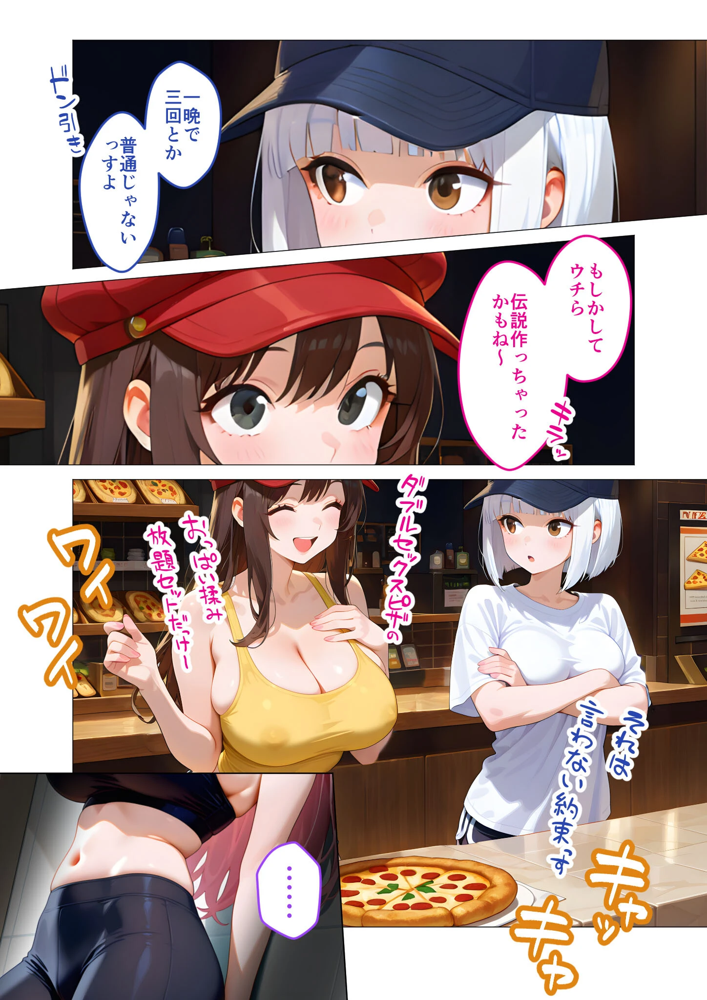 BiXXX Delivery 第4巻 〜どすけべ配達員のセックスデリ〜 モザイク版 4ページ