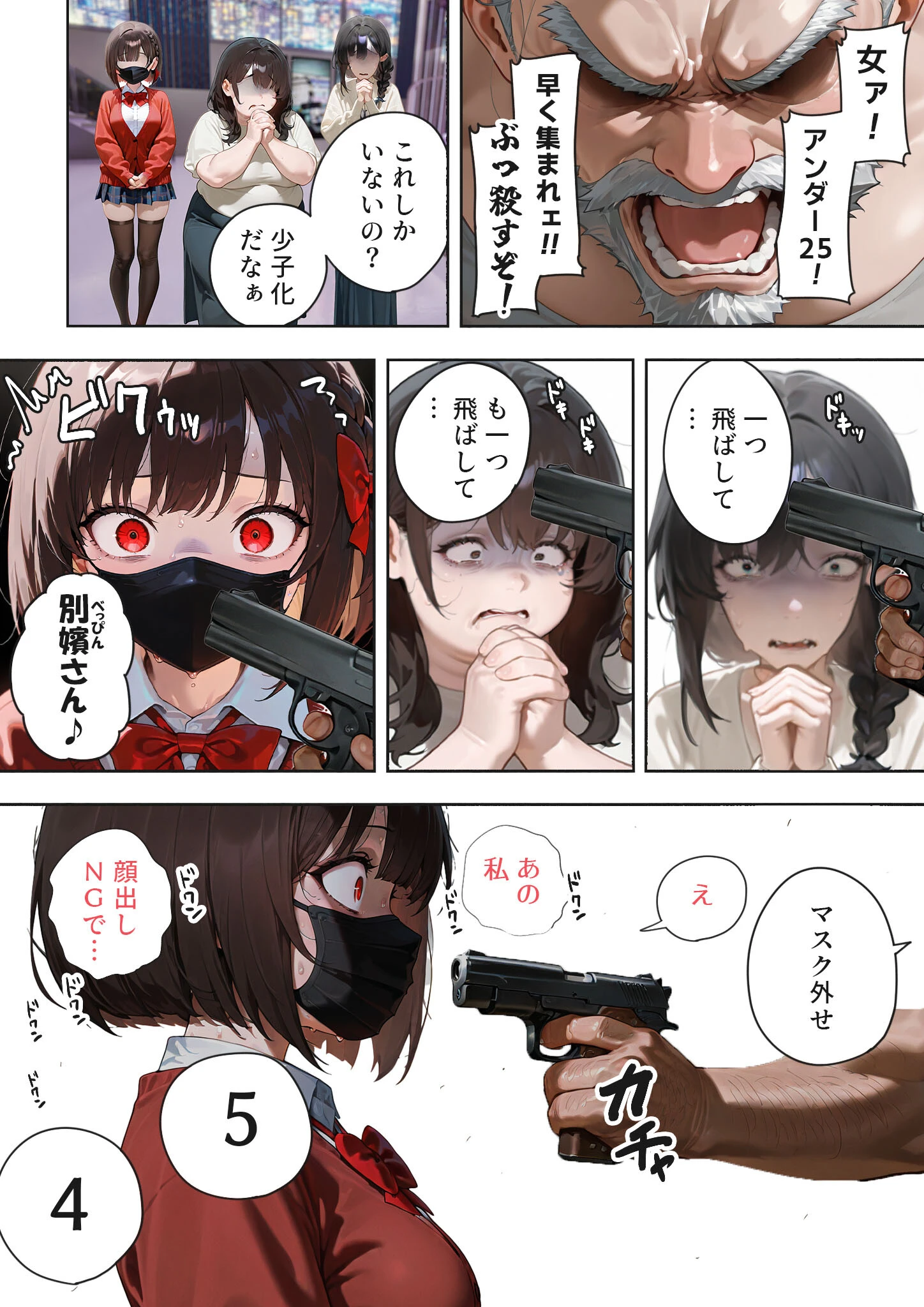 LIVEを止めるな！ 〜画面の奥で●される幼馴染〜 モザイク版 6ページ