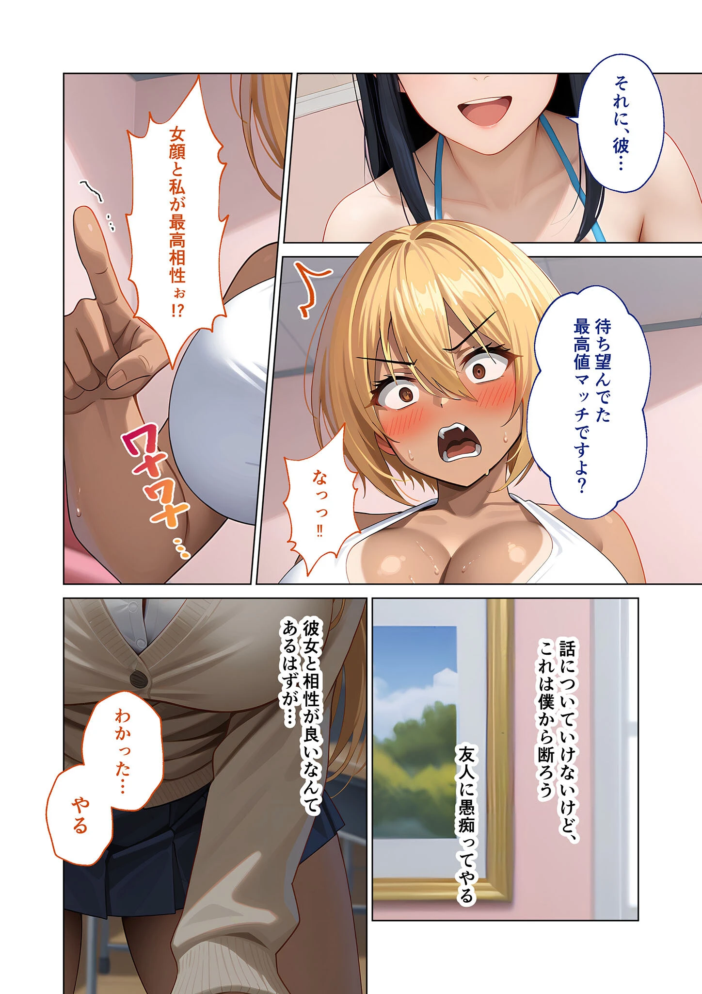 マッチング型純愛風俗店「レッドリンク」 第5話 〜元ヤンでも純愛できますか？〜 モザイク版 10ページ